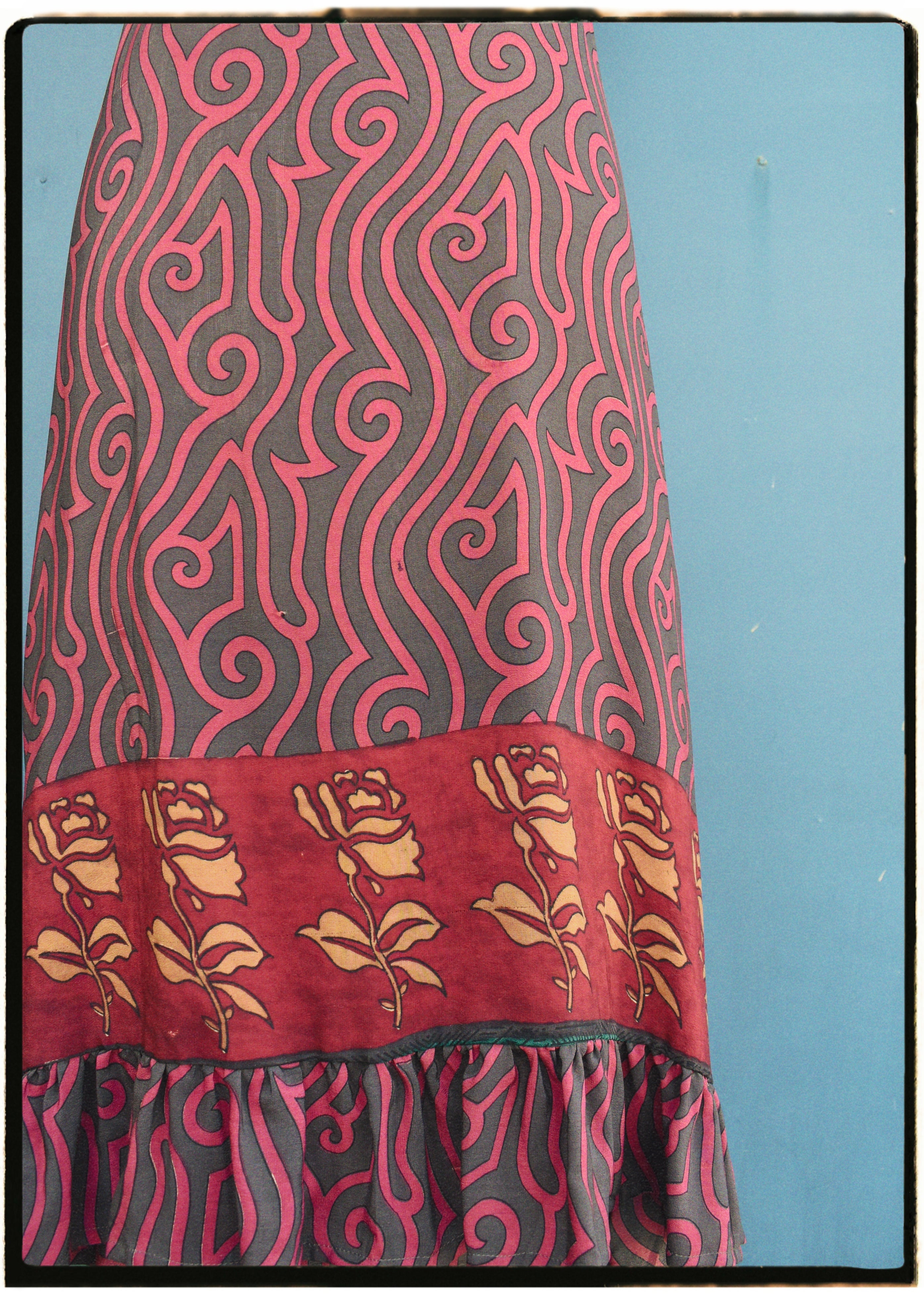 Rumex Silk Slip Dress ~ Military XS & XL