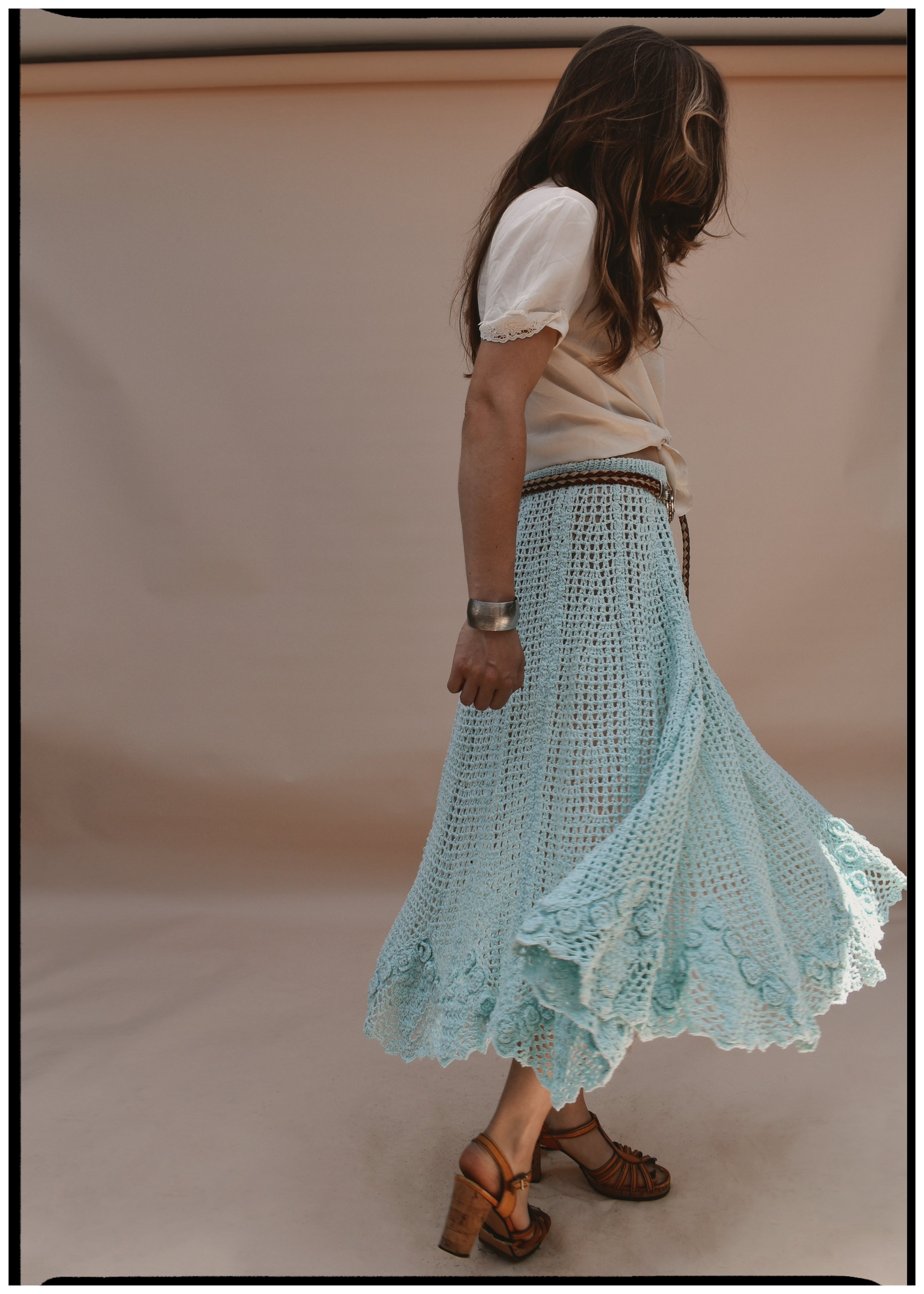 Salix Hand-Crochet Skirt