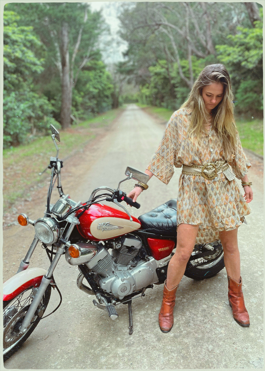 Astralagus Silk Crepe Oversized Shirt ~ Honeycomb