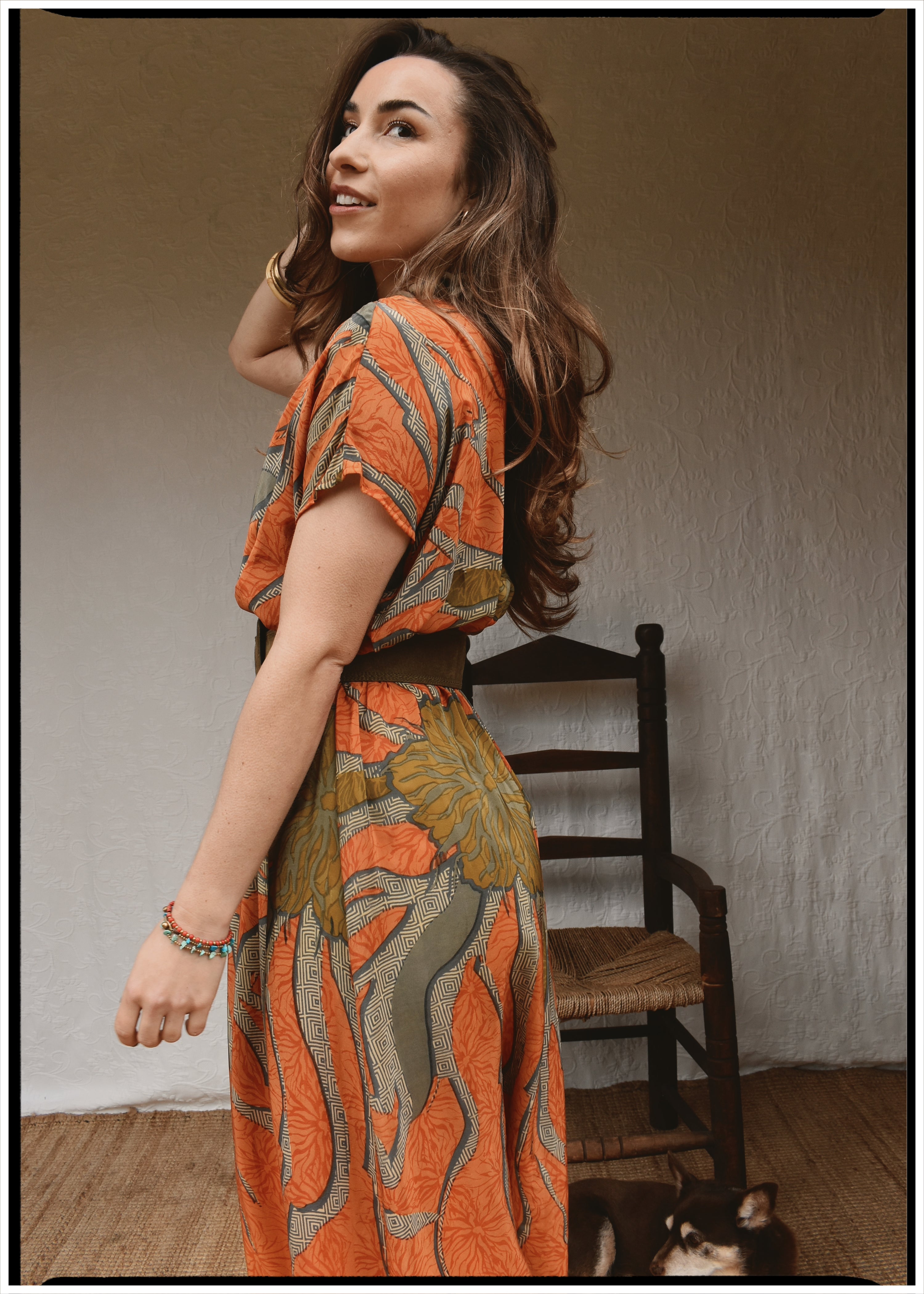 Protea Silk Crepe 1930&