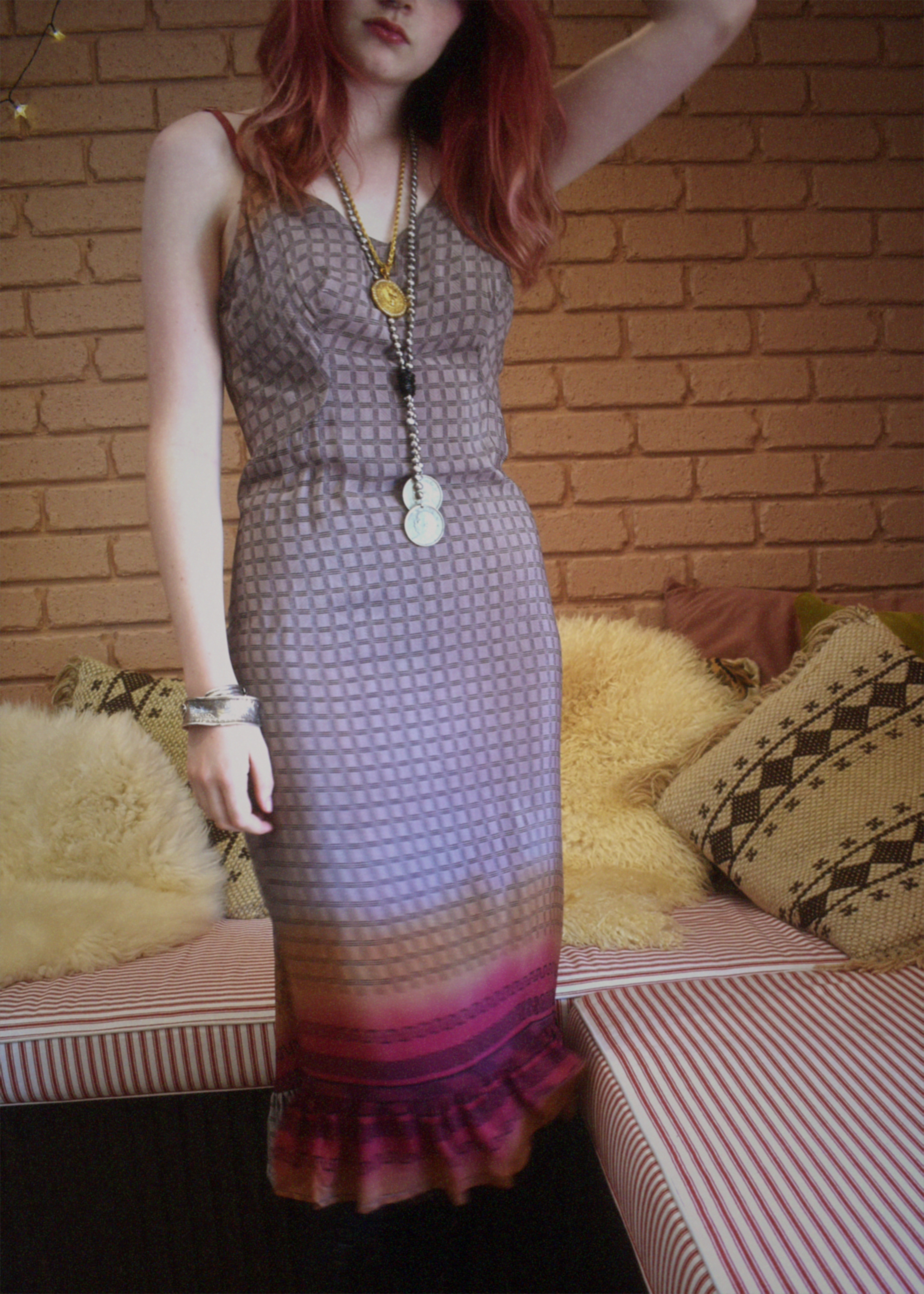 Rumex Silk Slip Dress ~ Rubix S & L