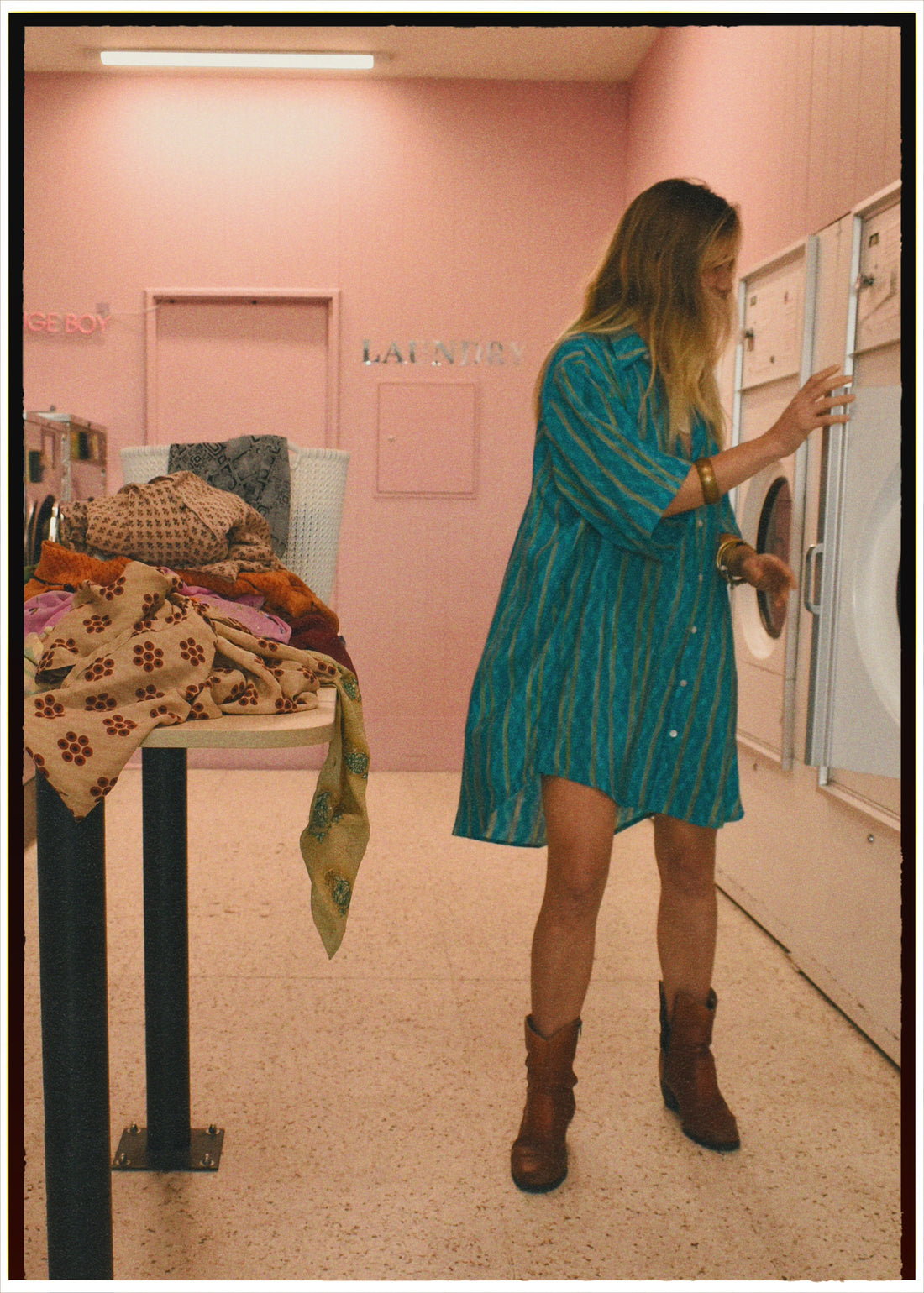 Astralagus Silk Crepe Oversized Shirt ~ Oceania