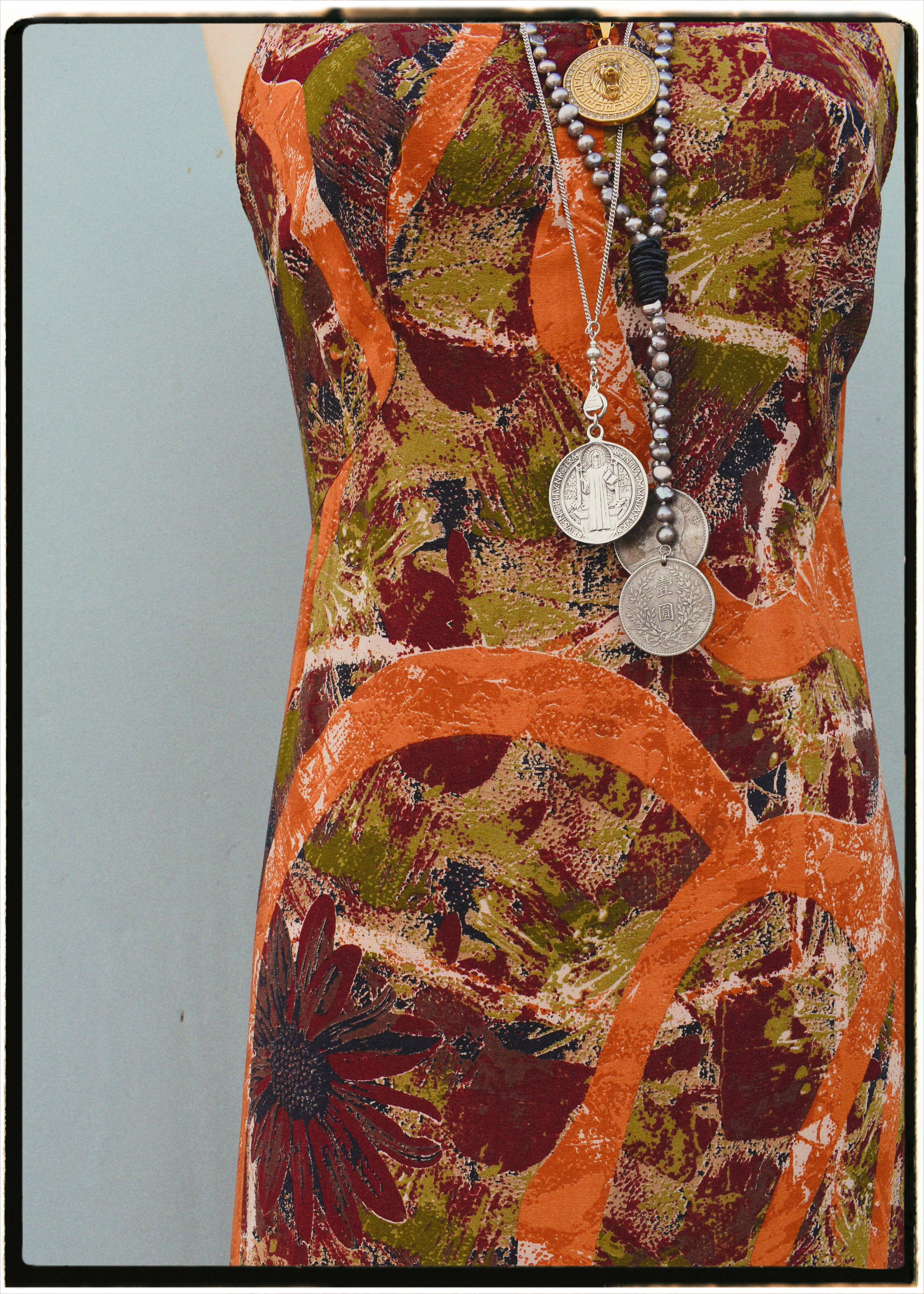 Rumex Silk Slip Dress ~ Autumn S & L