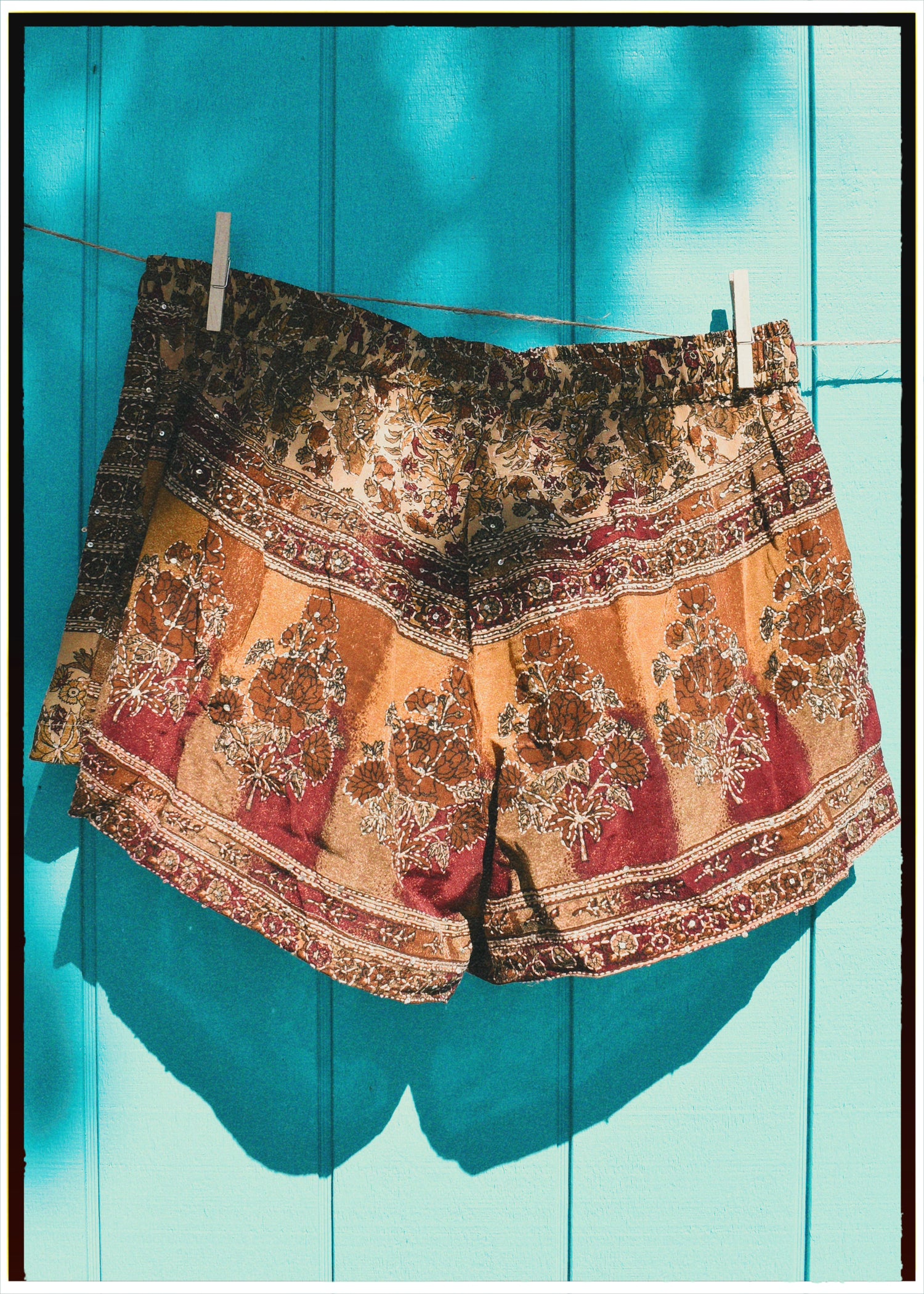 Fumaria Silk Shorts ~ Wrath XL