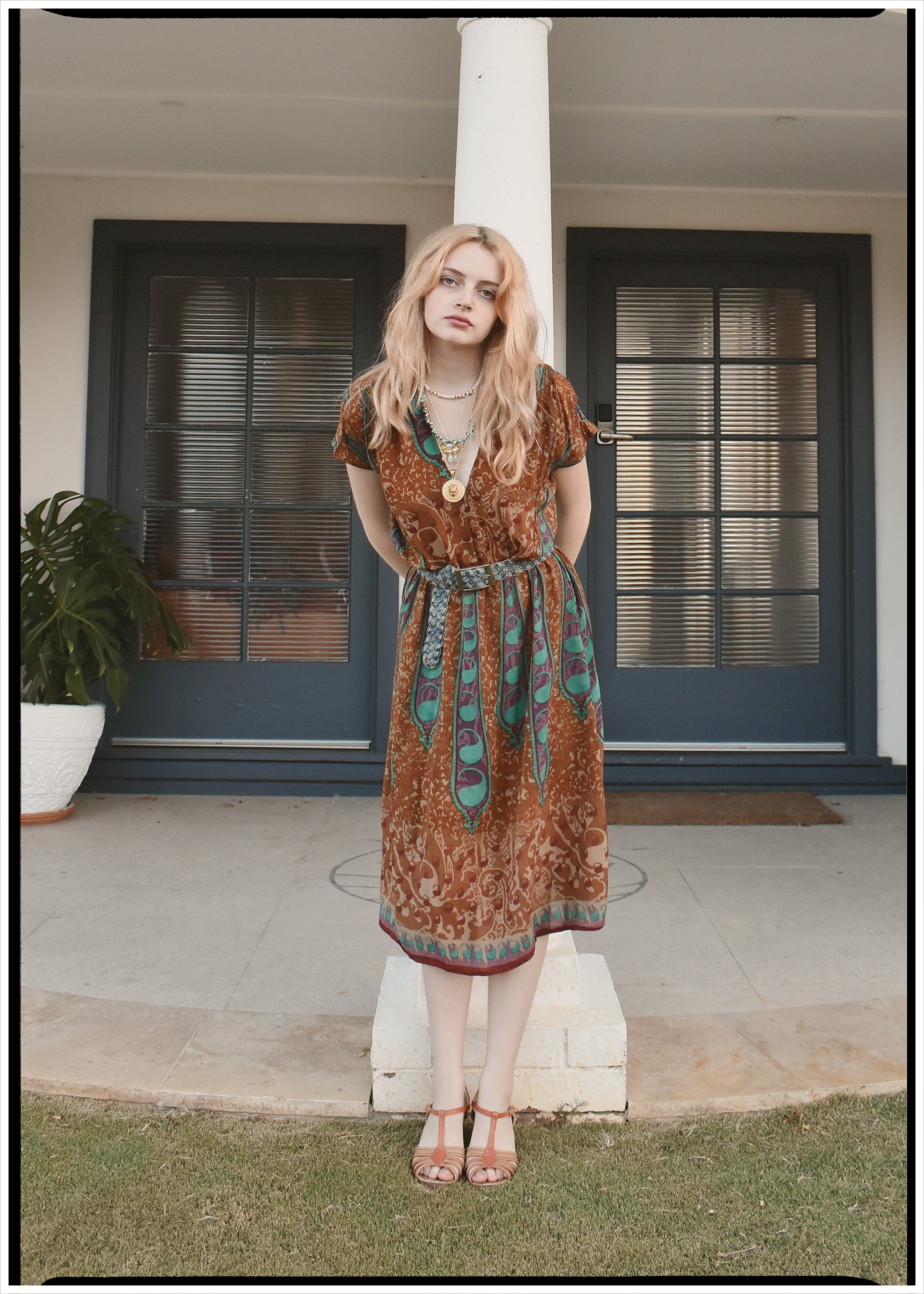 Protea Silk Crepe 1930&
