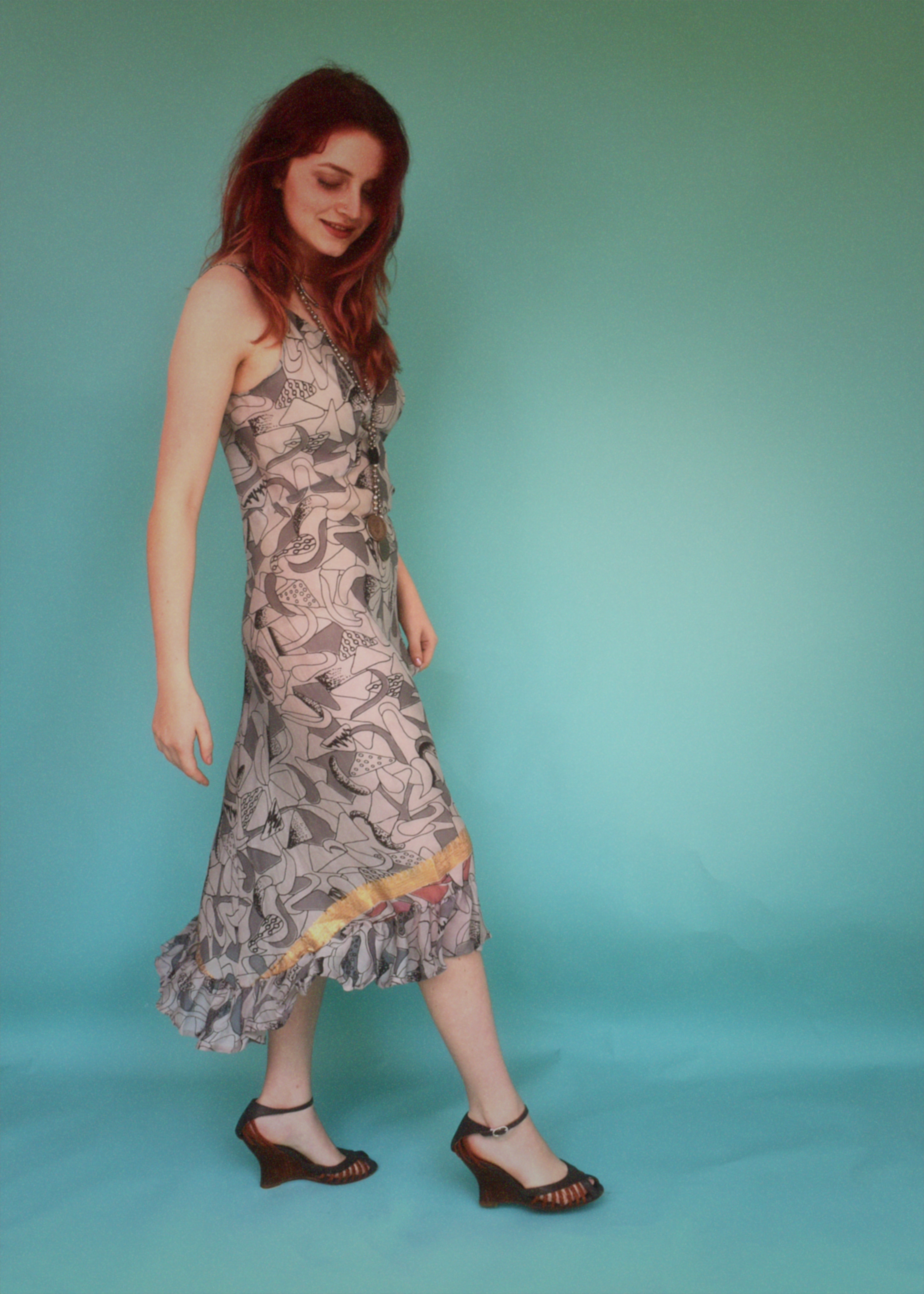 Rumex Silk Slip Dress ~ Skyway L