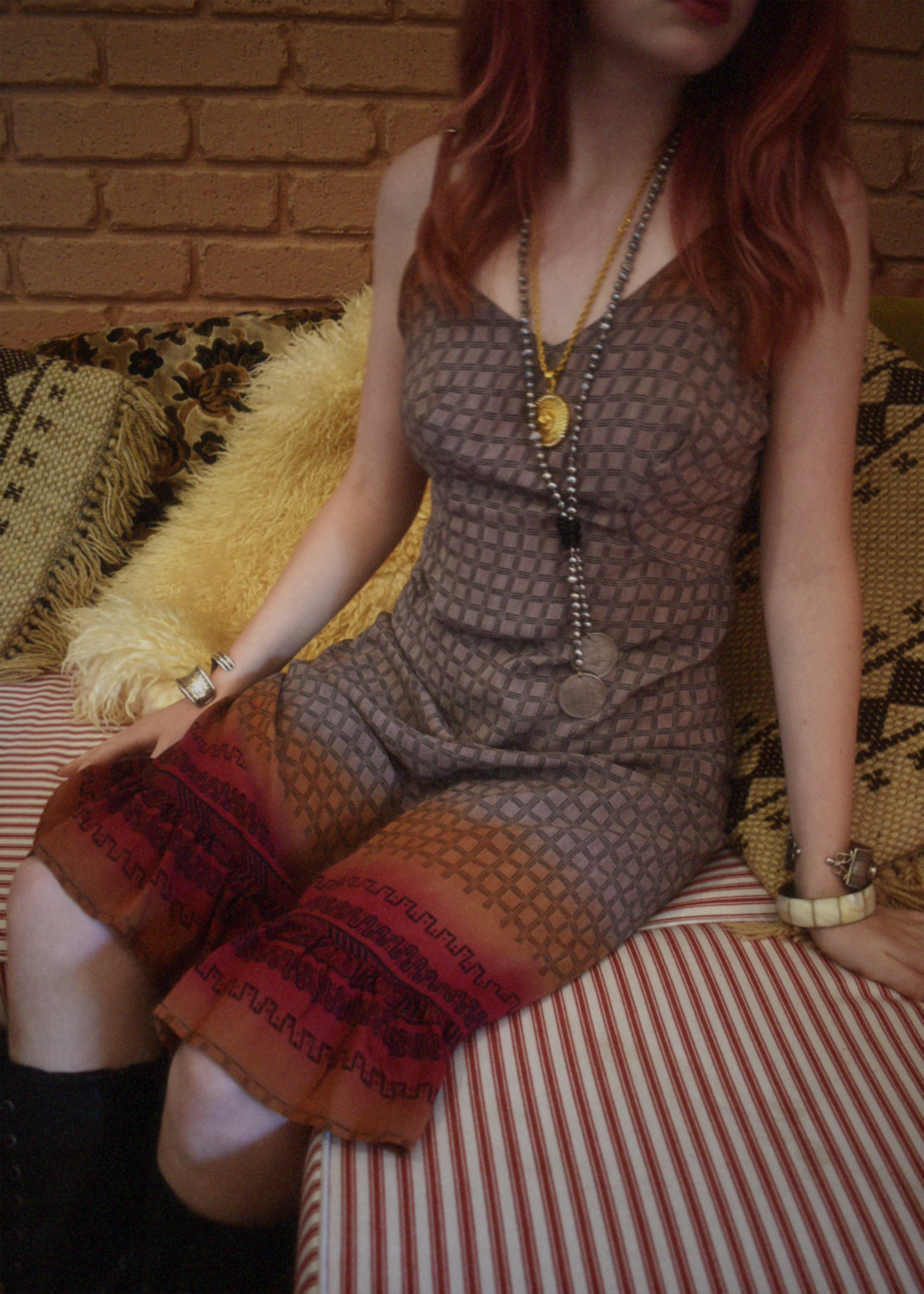 Rumex Silk Slip Dress ~ Rubix S & L