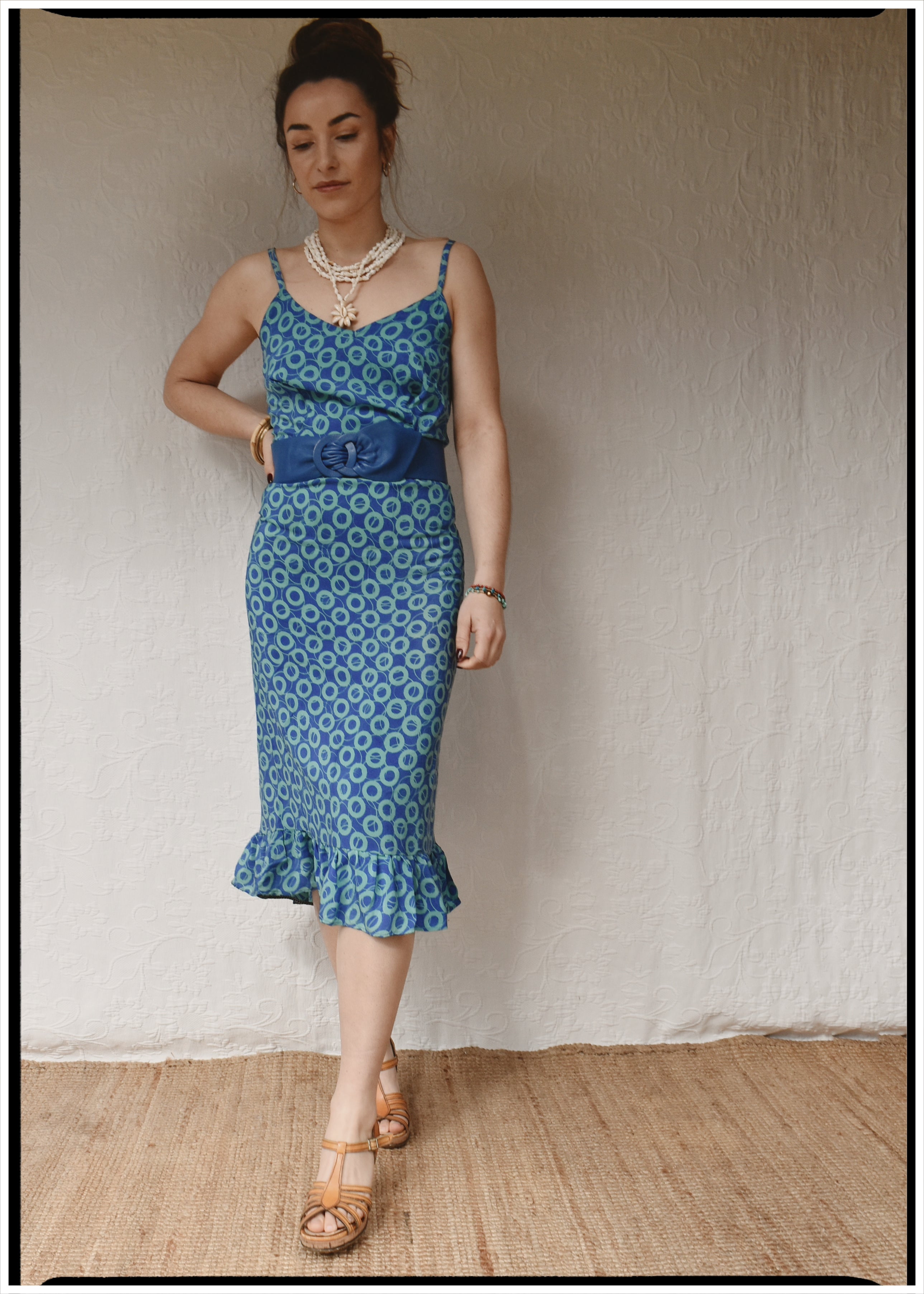 Rumex Silk Slip Dress ~ Hurricane XS & XL