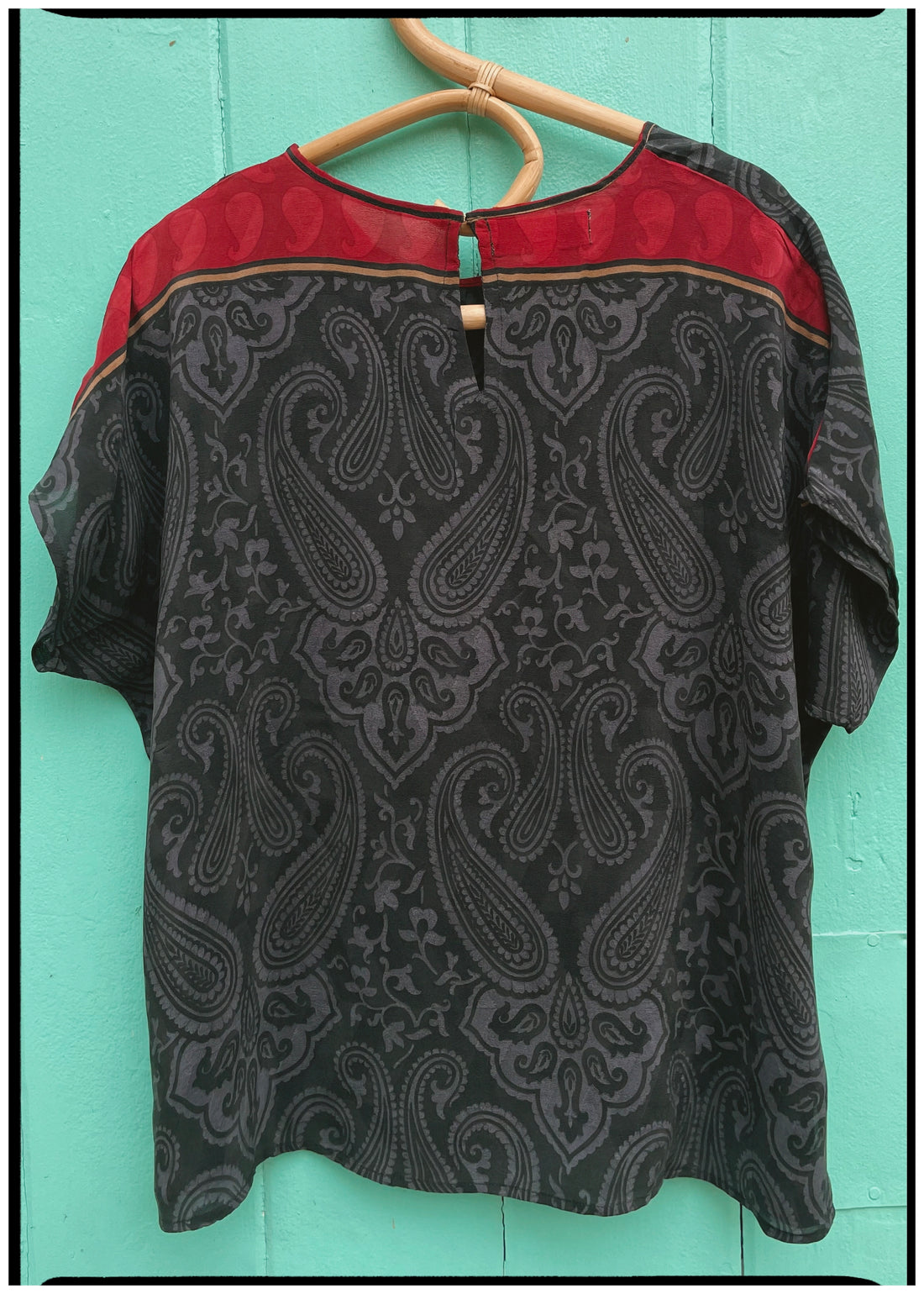 Viola Silk Crepe T-Shirt ~ Pulse XL