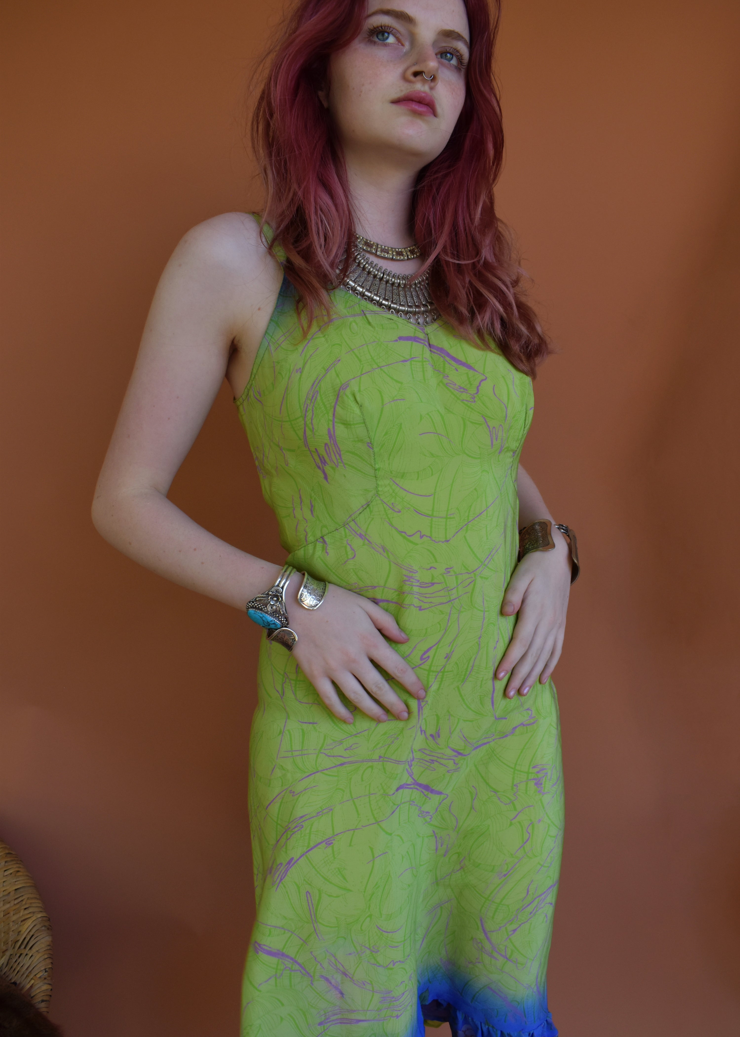 Rumex Silk Slip Dress ~ Tender XS & XL