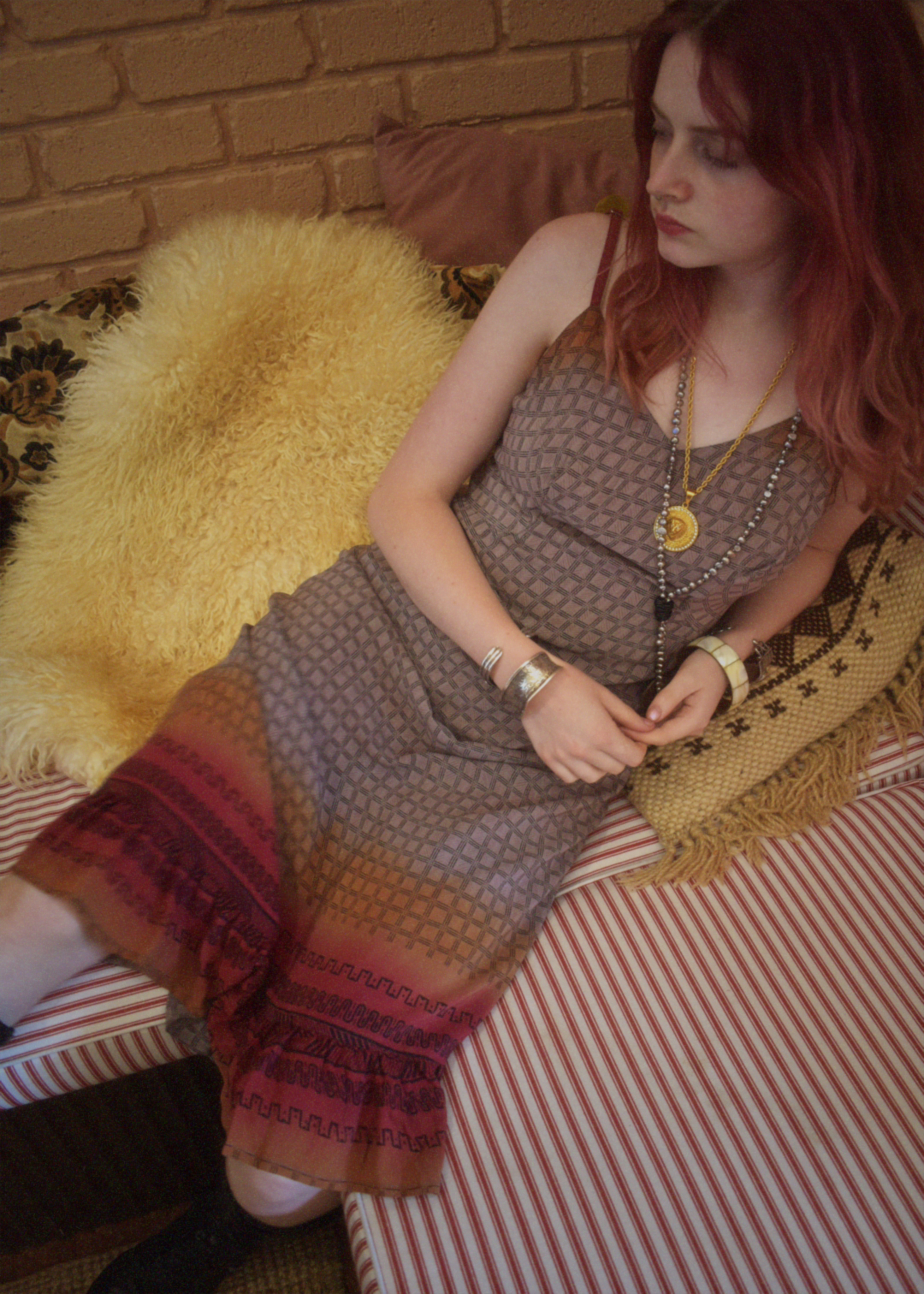 Rumex Silk Slip Dress ~ Rubix S & L