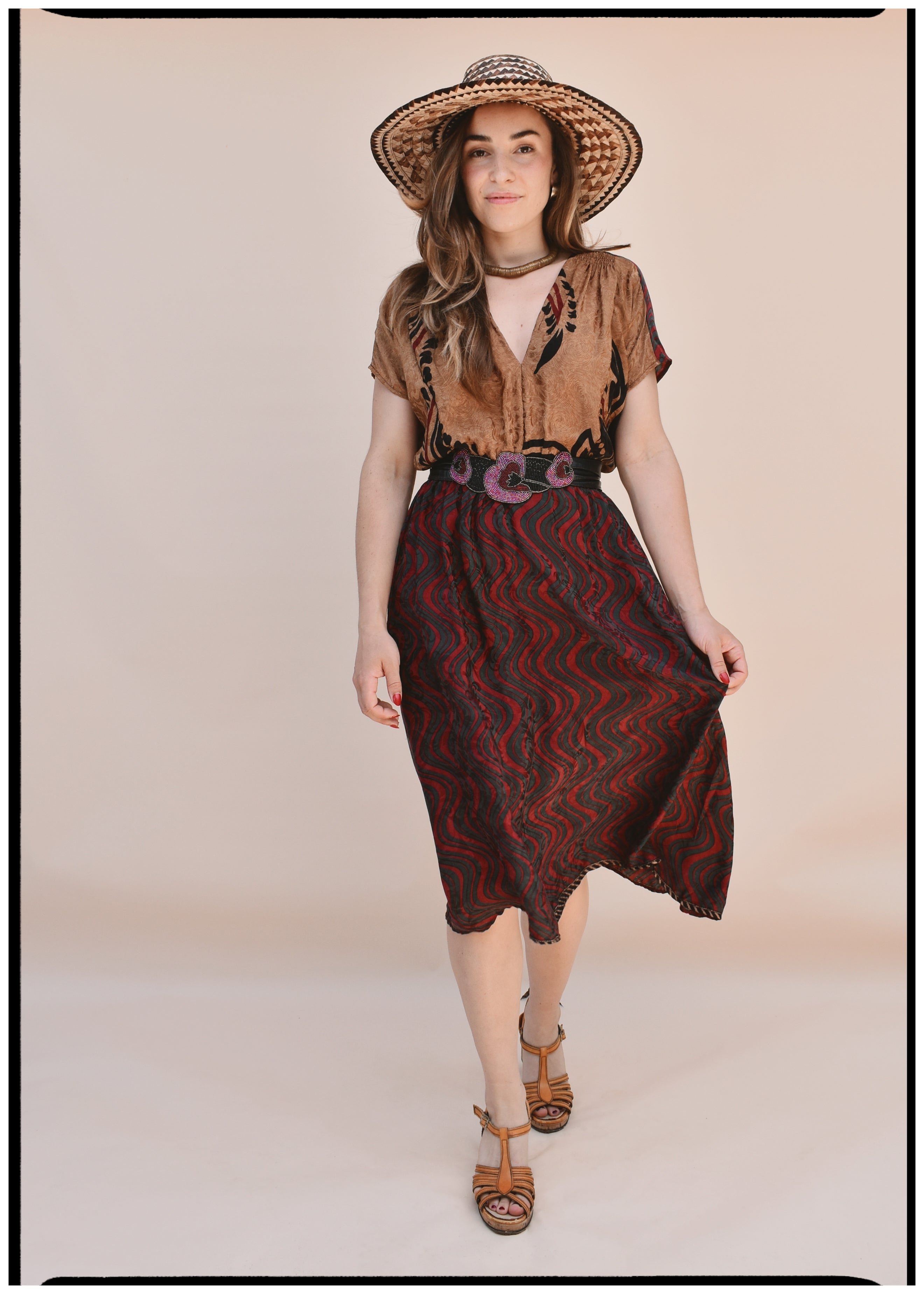 Protea Silk Crepe 1930&