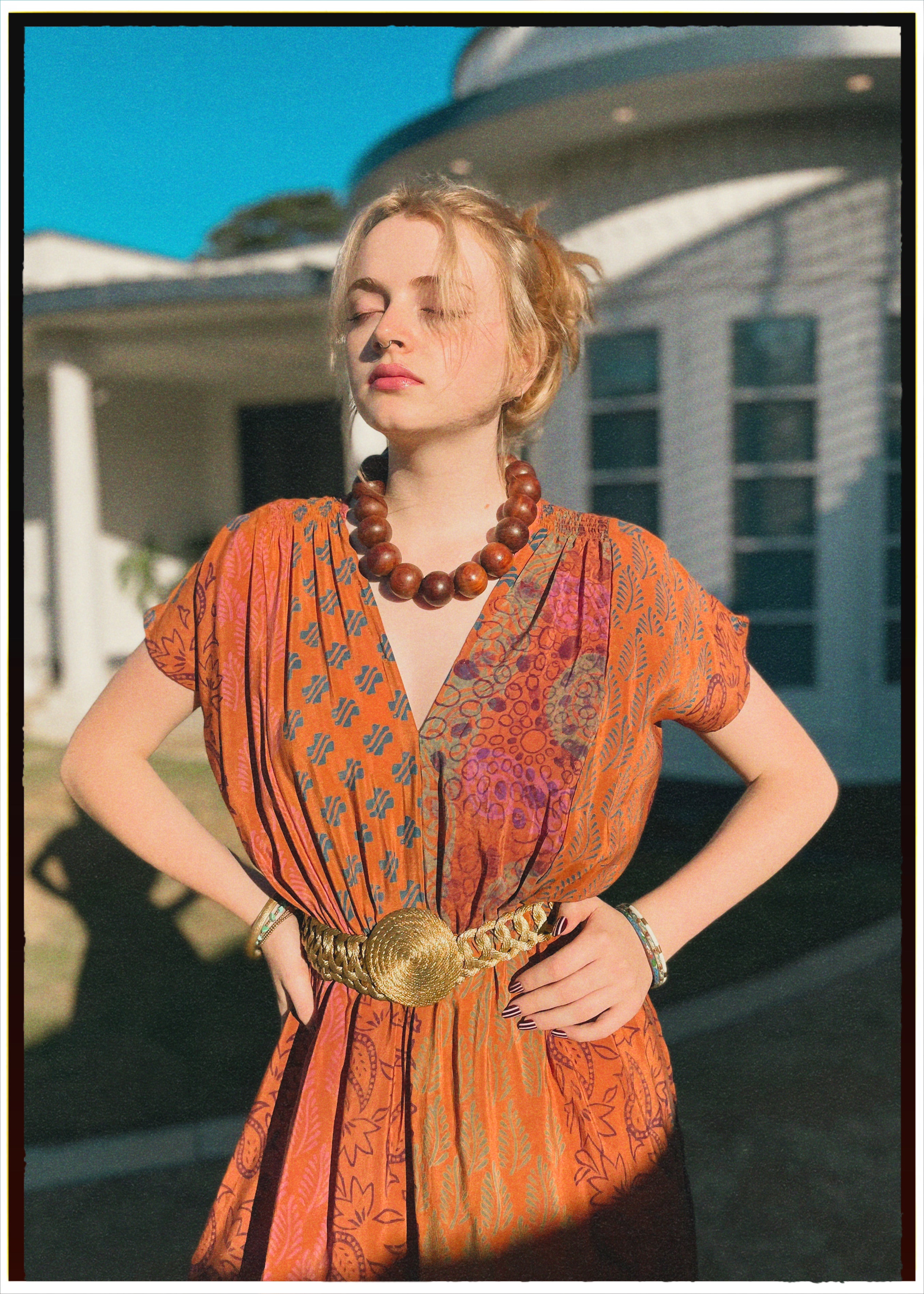 Protea Silk Crepe 1930&