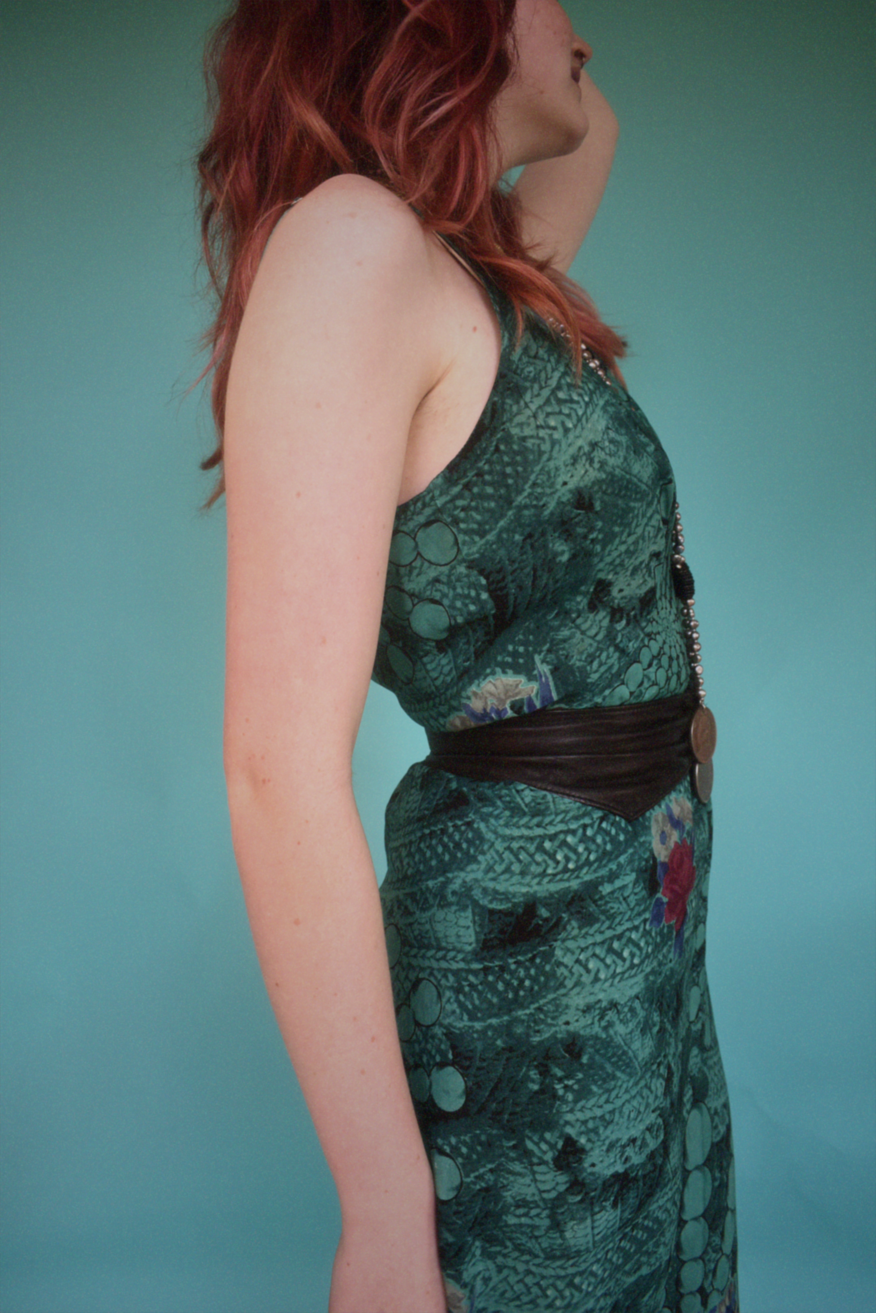 Rumex Silk Slip Dress ~ Columbia S & L