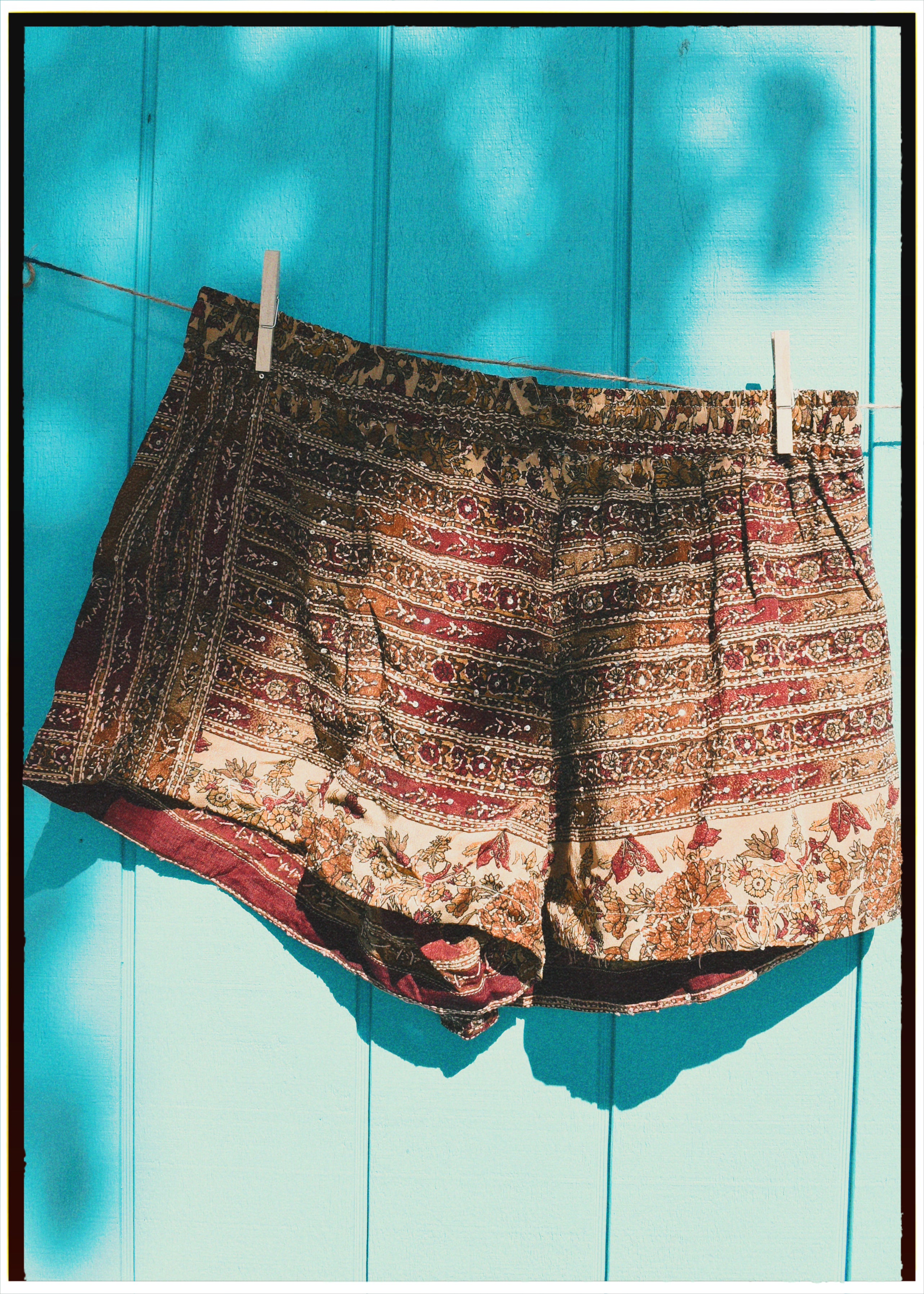 Fumaria Silk Shorts ~ Wrath XL