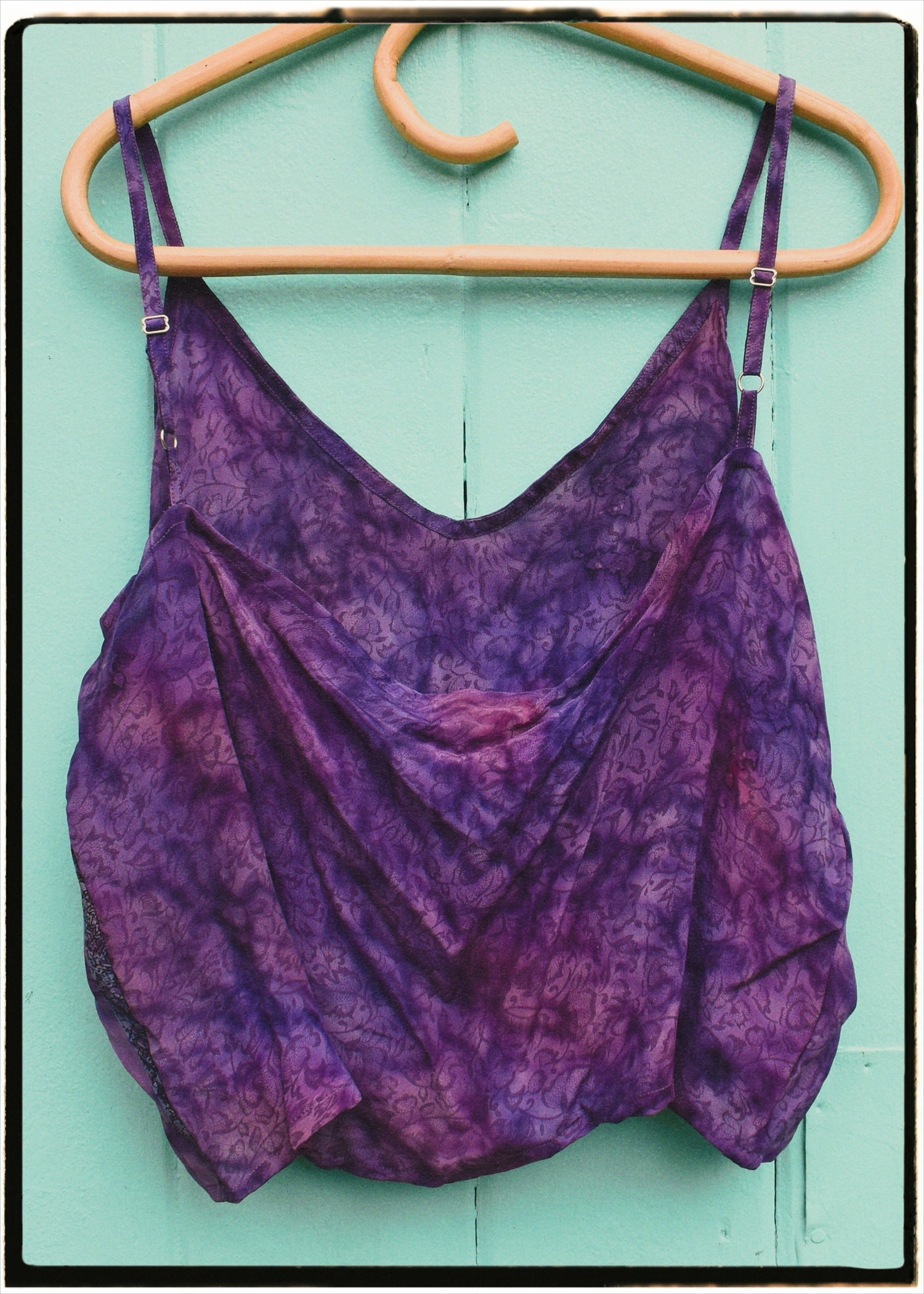 Reseda Silk Crepe Camisole Top ~ Jiggi L