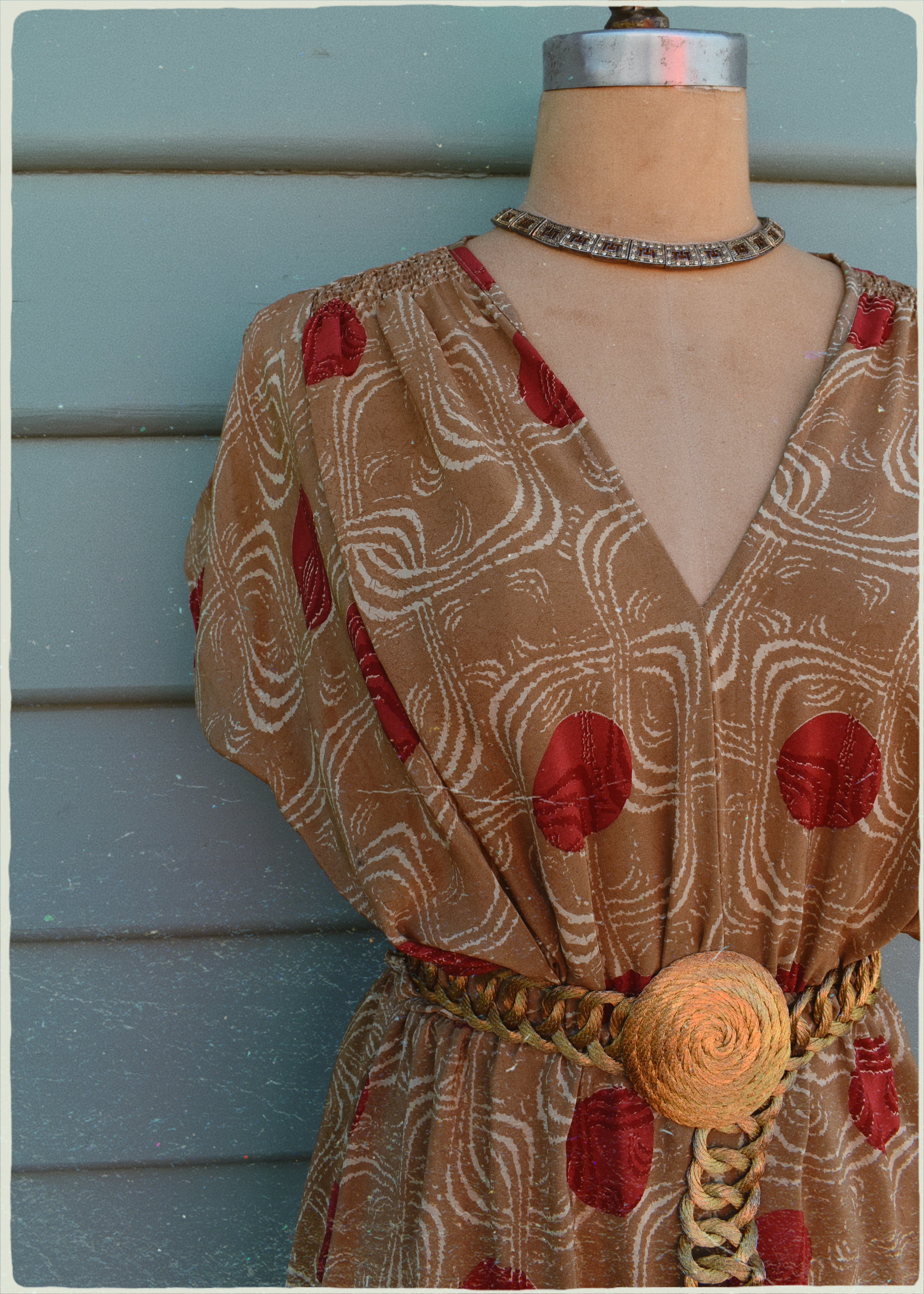 Protea Silk Crepe 1930&