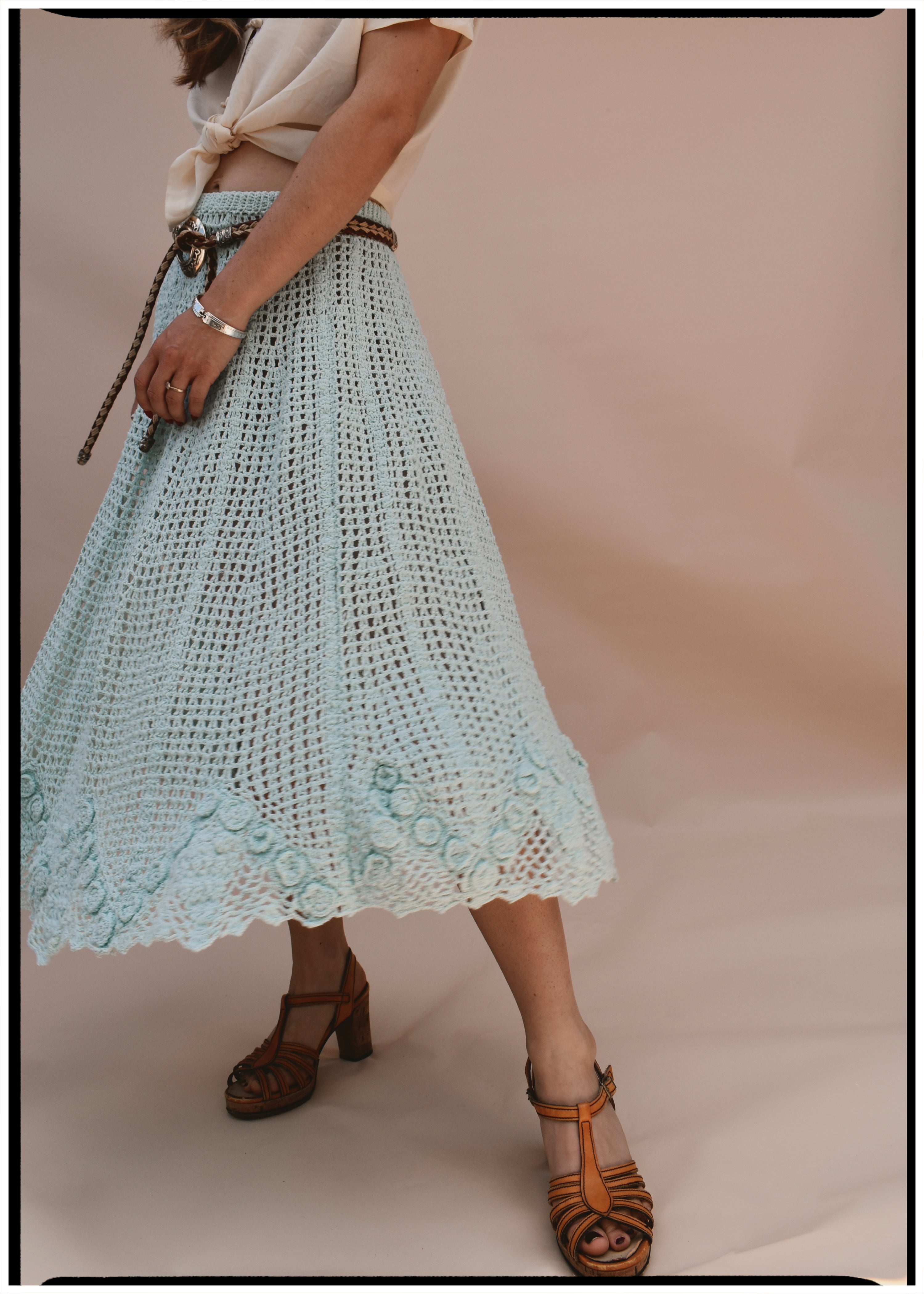 Salix Hand-Crochet Skirt