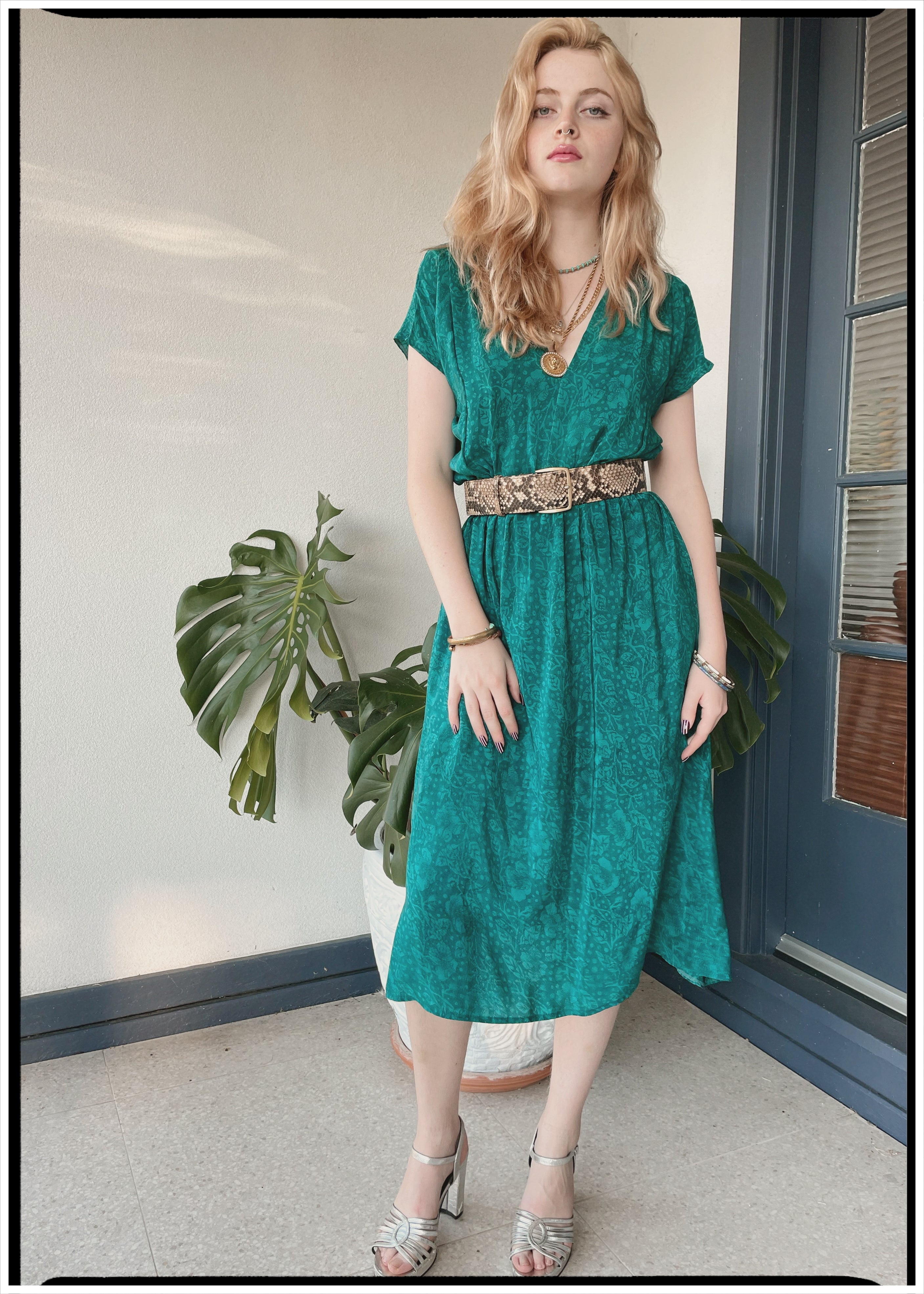 Protea Silk Crepe 1930&
