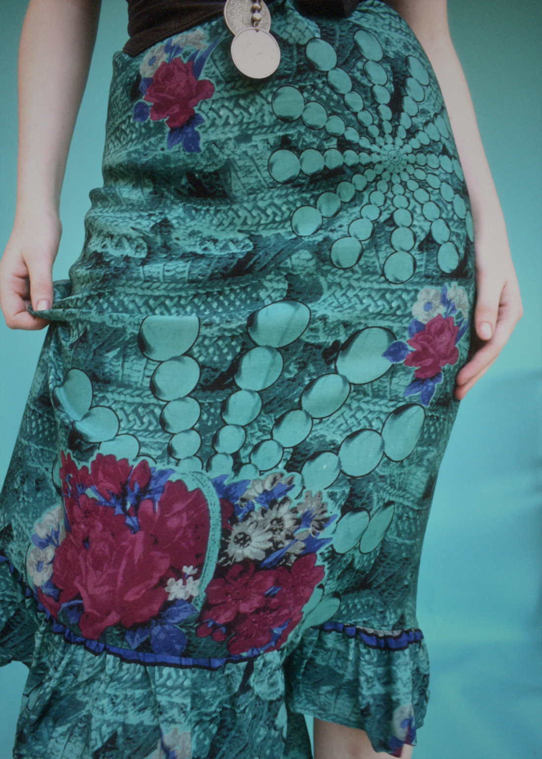 Rumex Silk Slip Dress ~ Columbia S & L