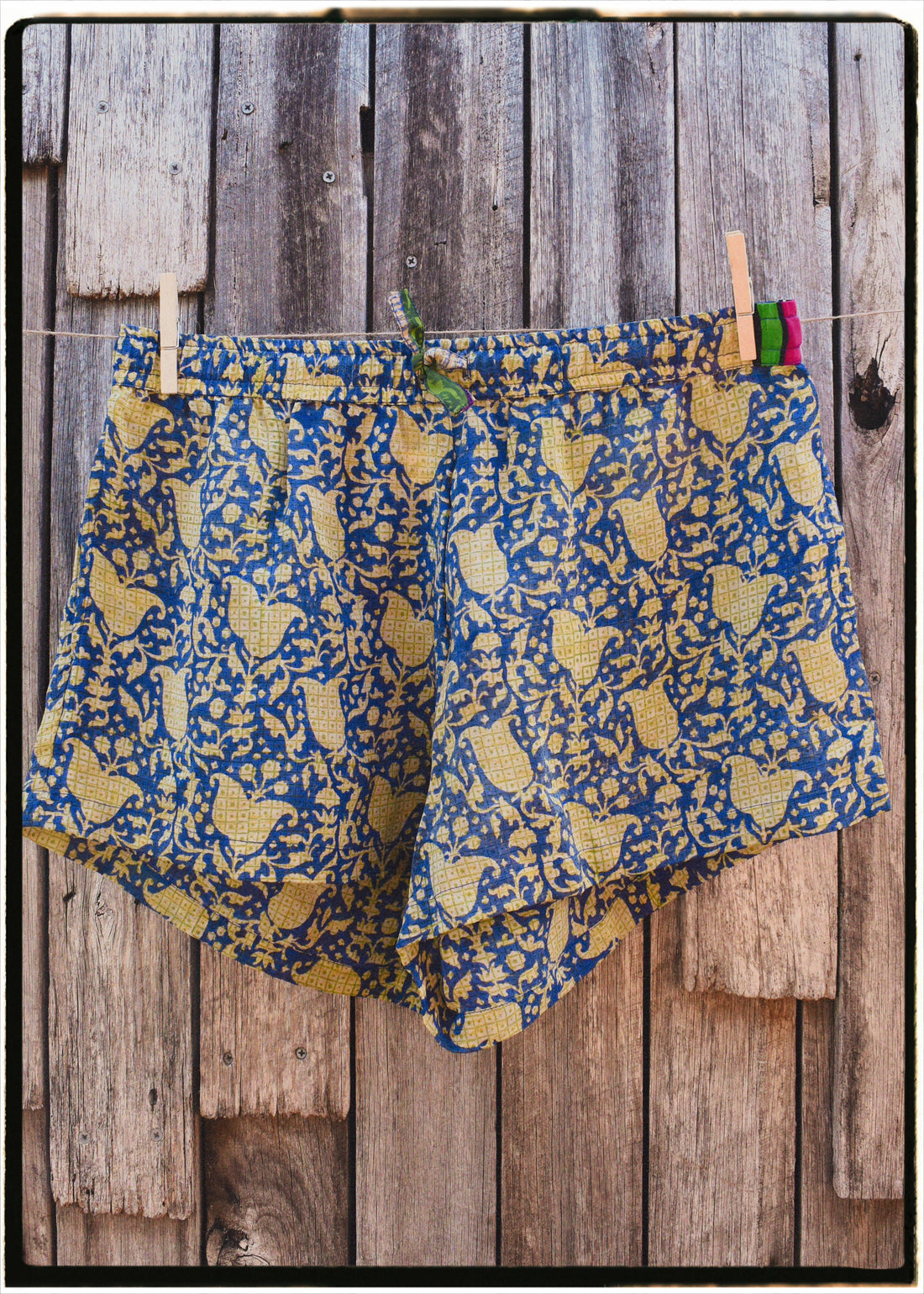 Fumaria Silk Shorts ~ Parisian L