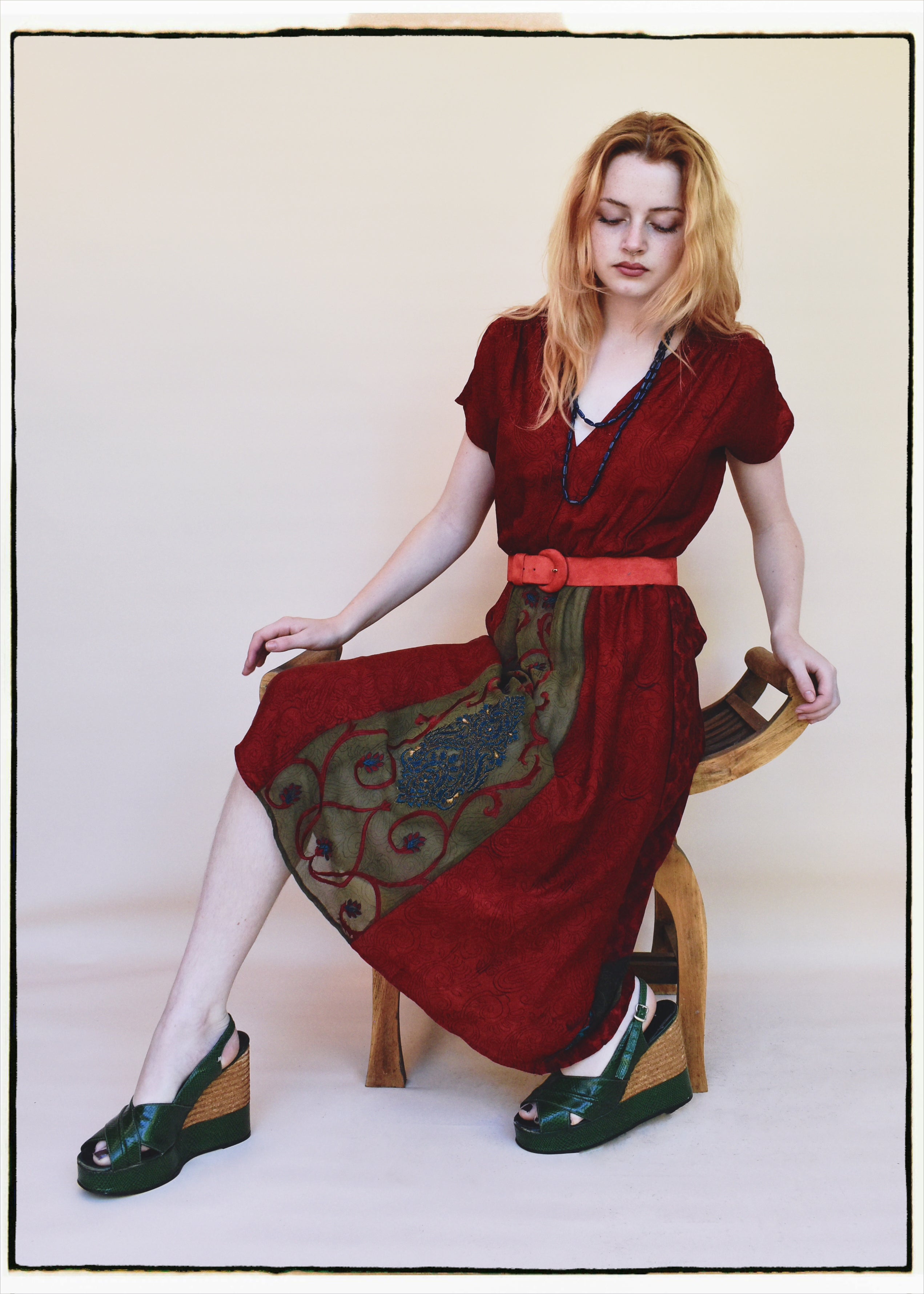 Protea Silk Crepe 1930&