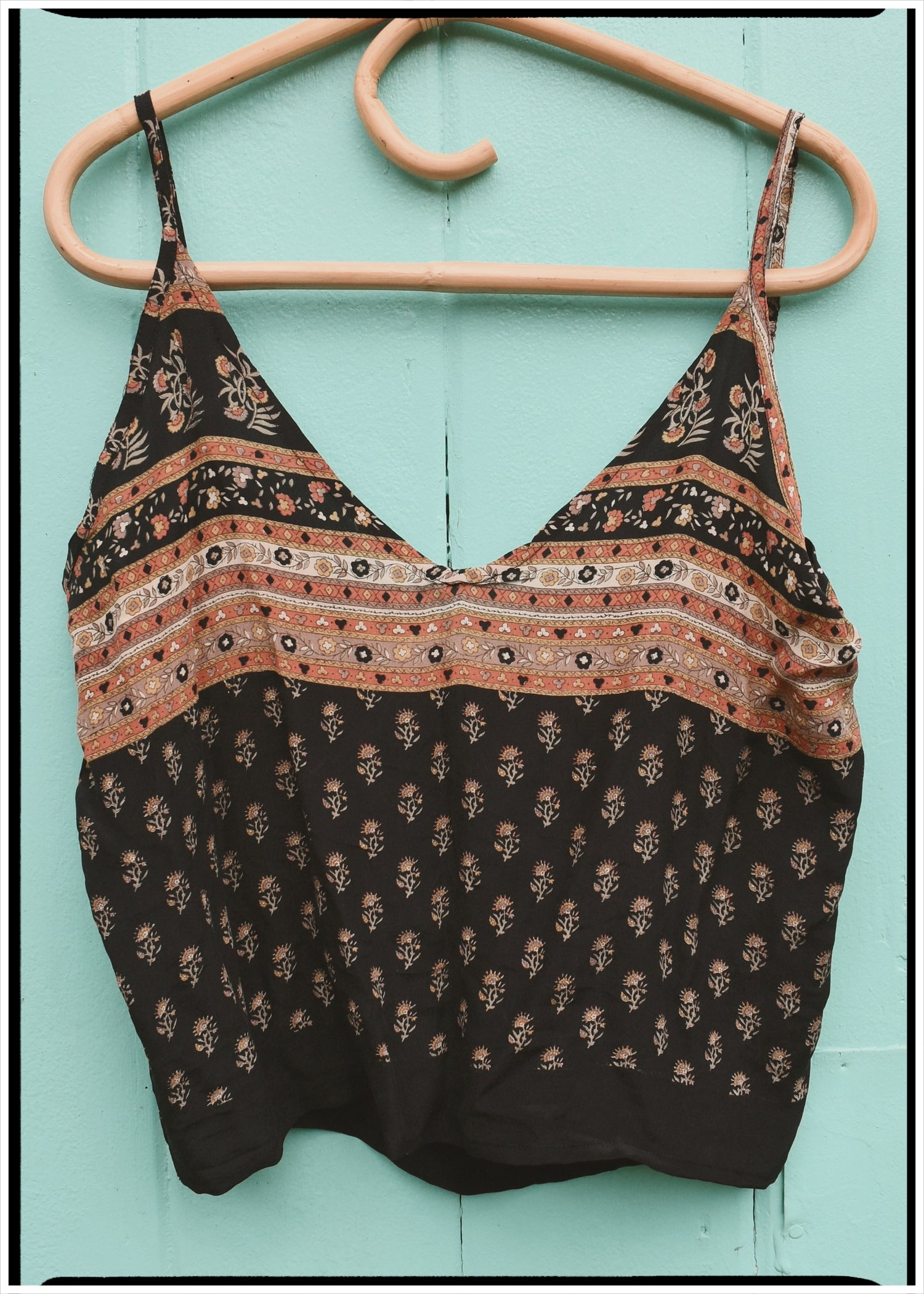 Reseda Silk Crepe Camisole Top ~ Liberty L