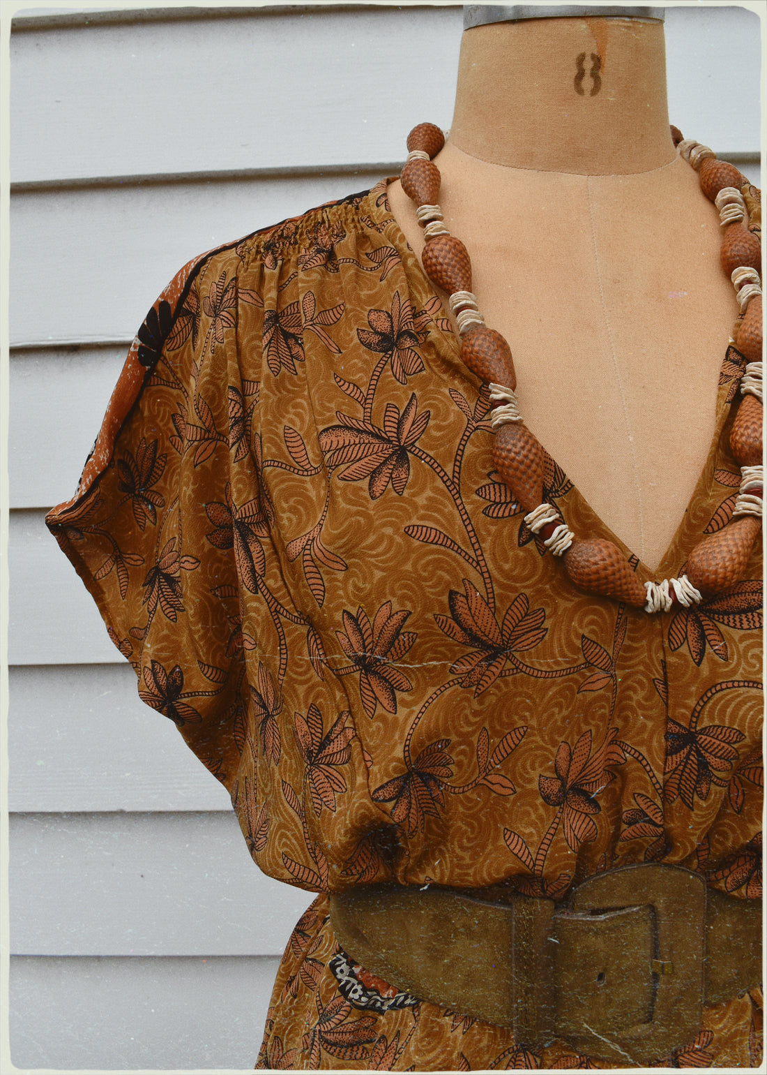 Protea Silk Crepe 1930&