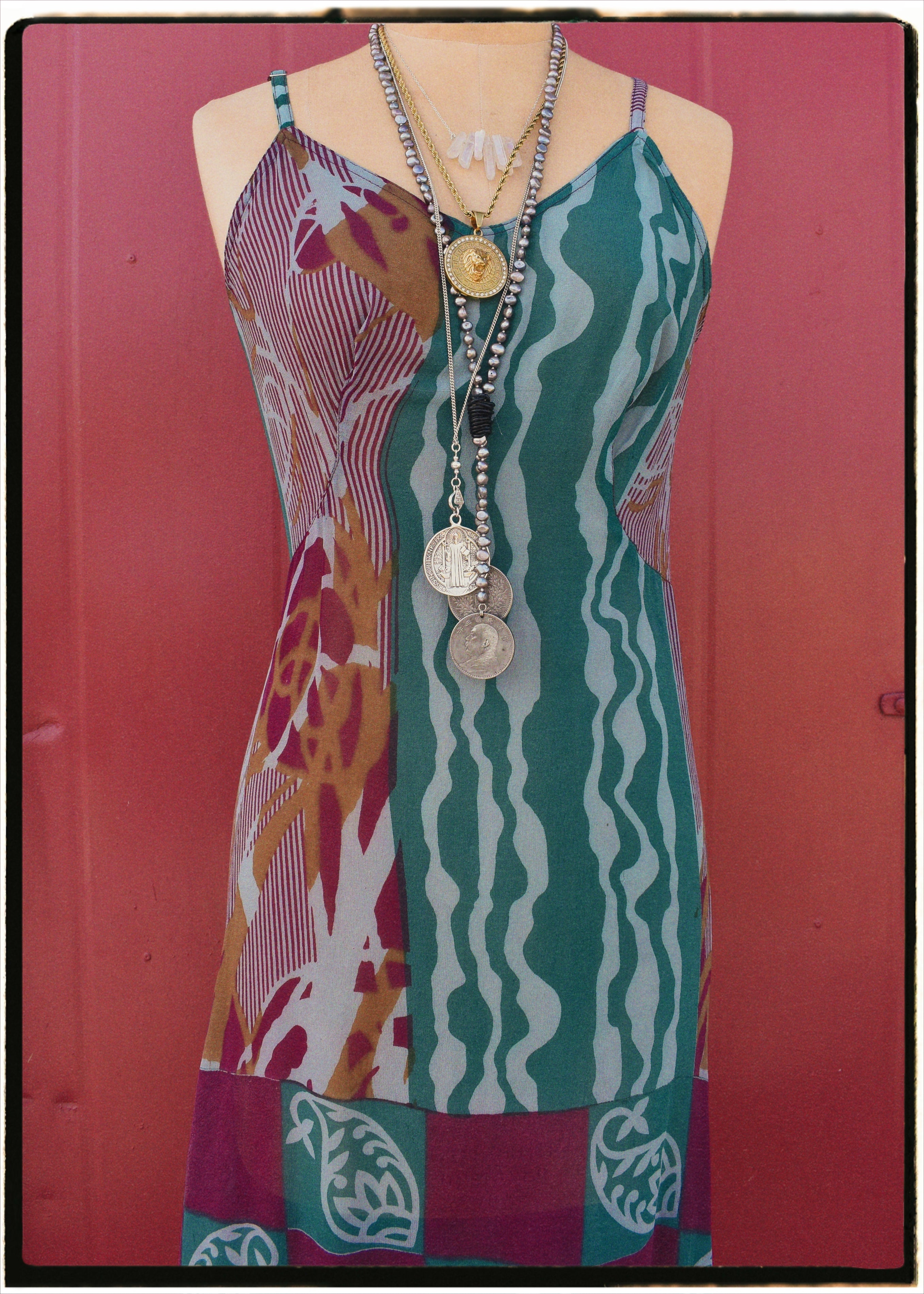 Rumex Silk Slip Dress ~ Baton Rouge XS & XL