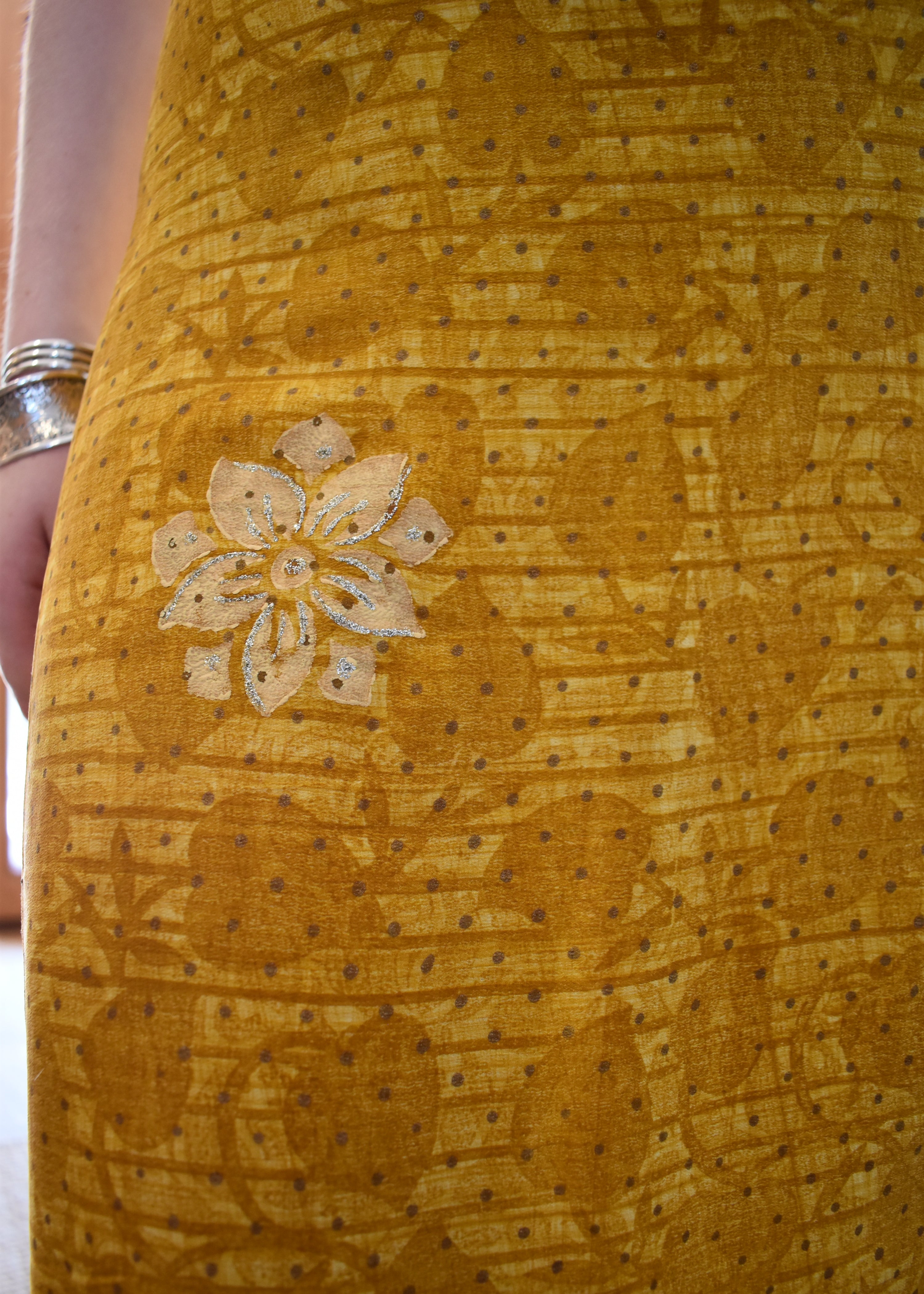Rumex Silk Slip Dress ~ Honey XL
