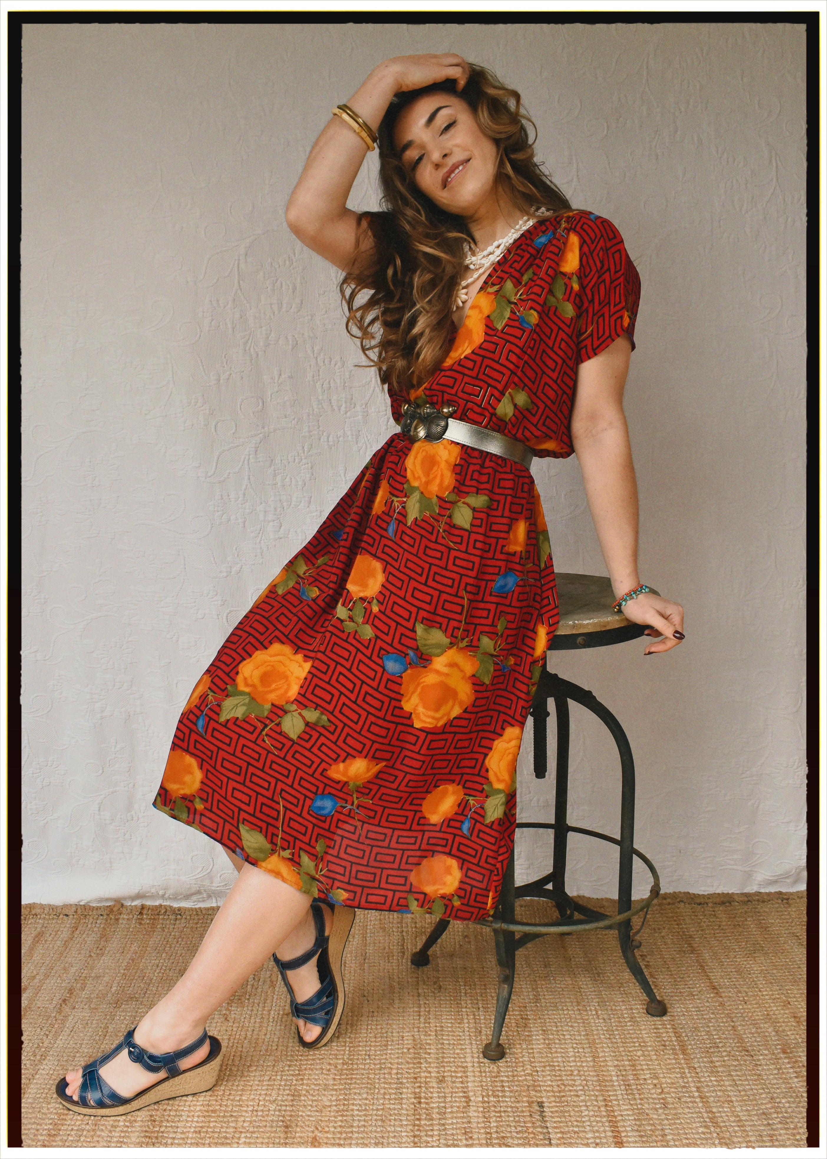 Protea Silk Crepe 1930&