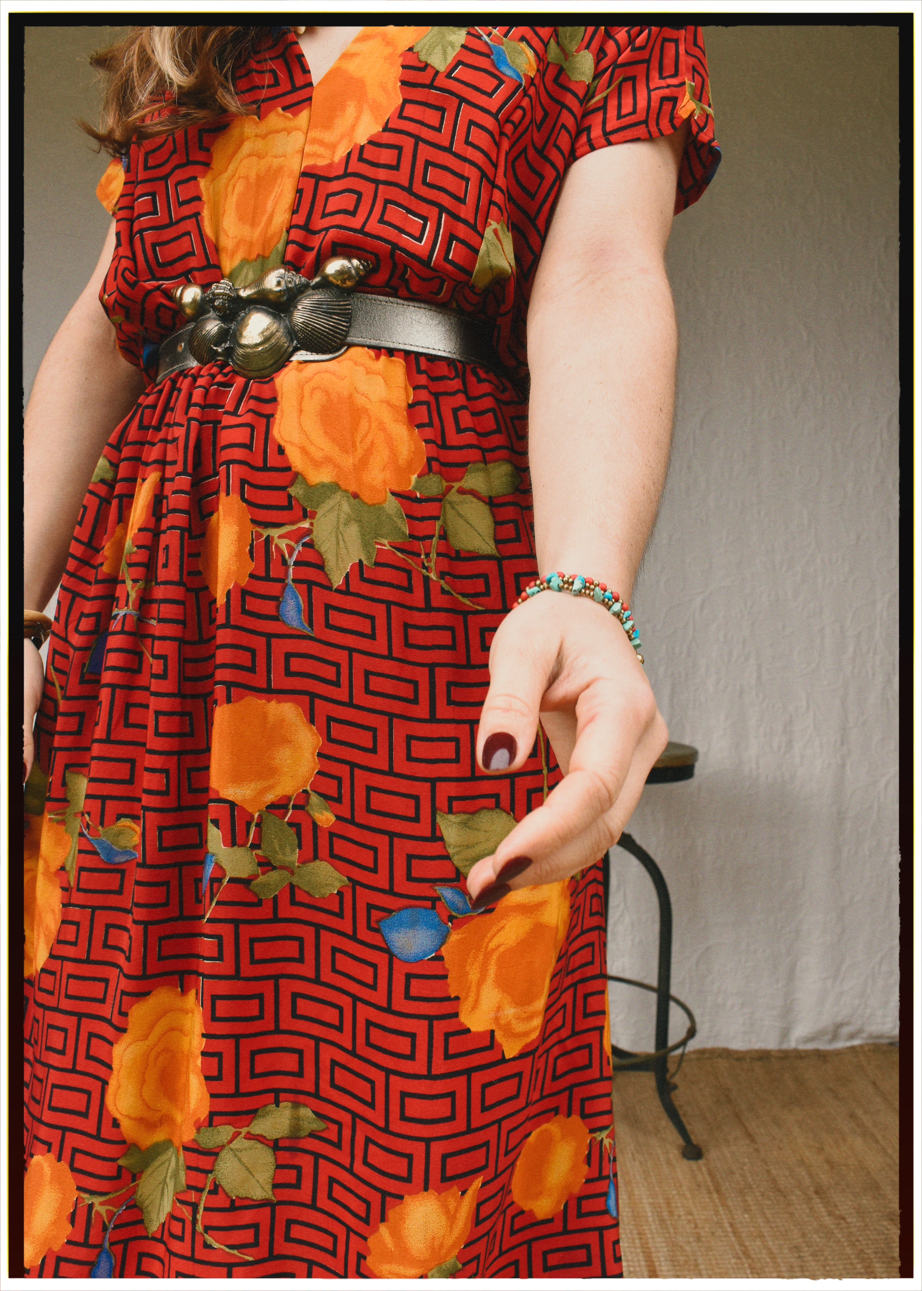 Protea Silk Crepe 1930&
