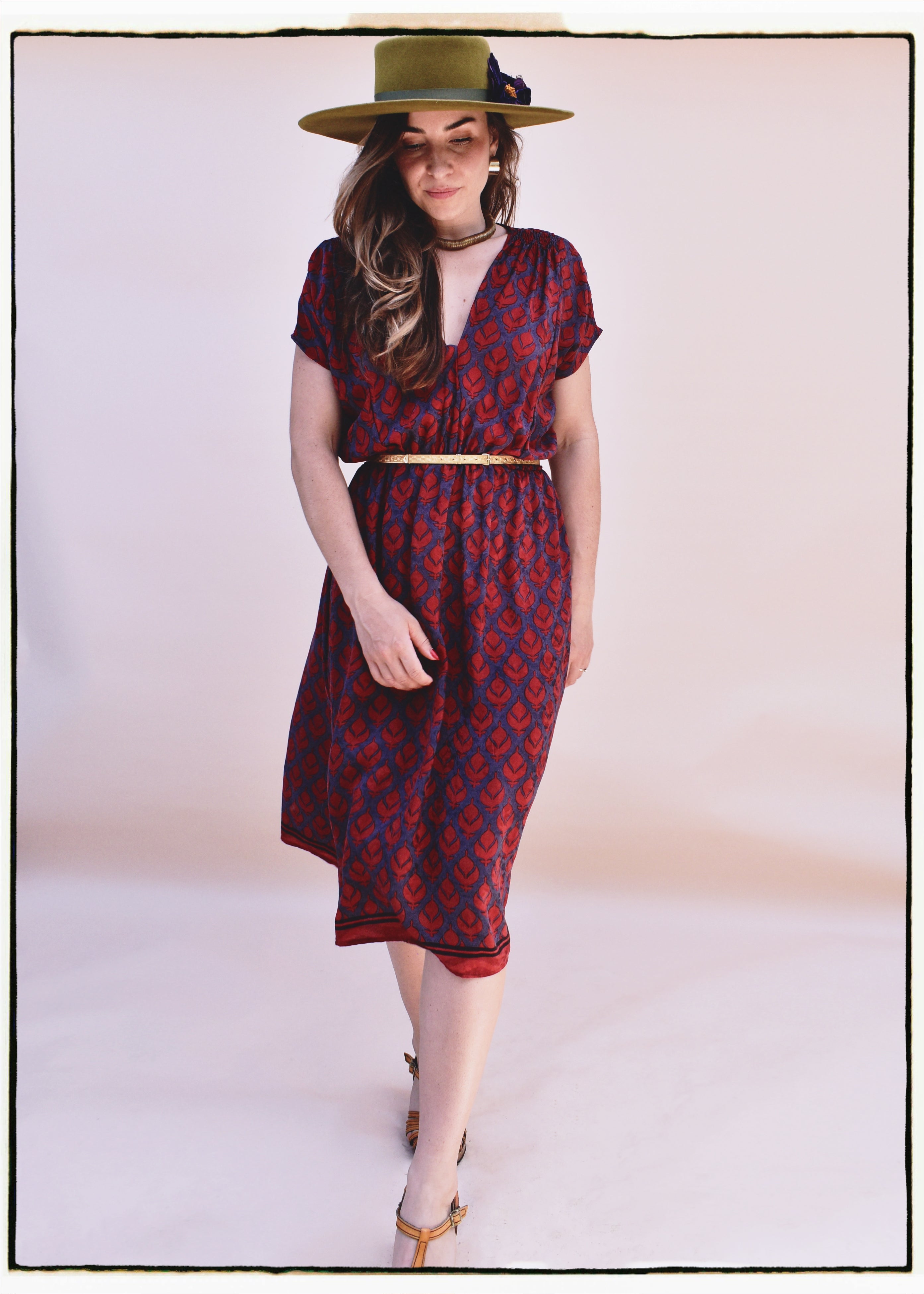 Protea Silk Crepe 1930&