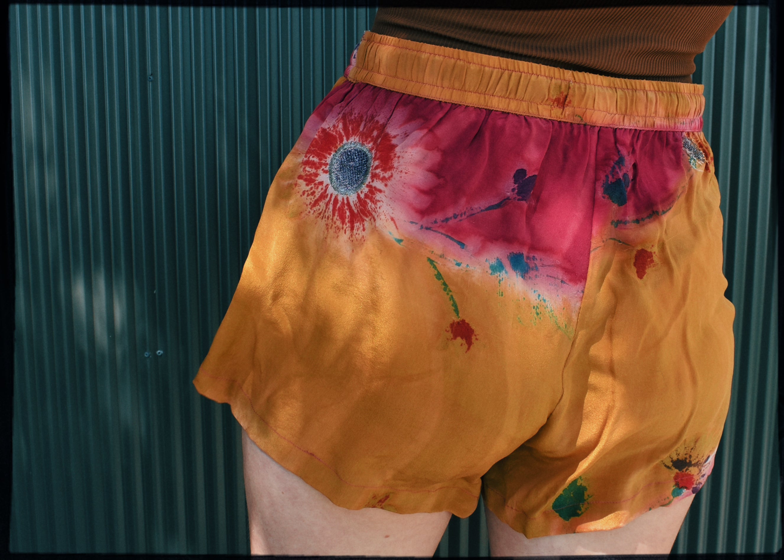 Fumaria Silk Shorts ~ Symphonic S