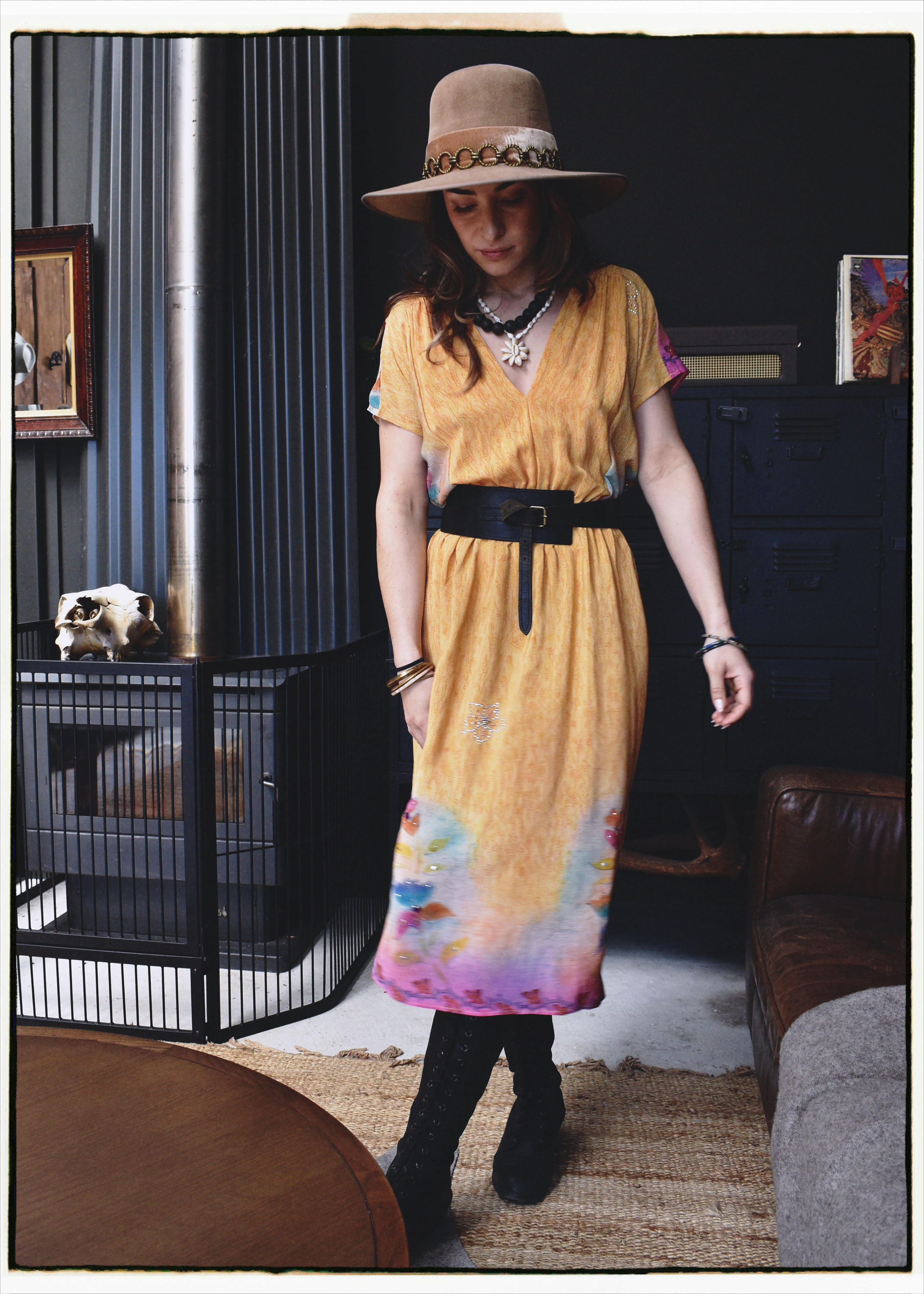 Protea Silk Crepe 1930&
