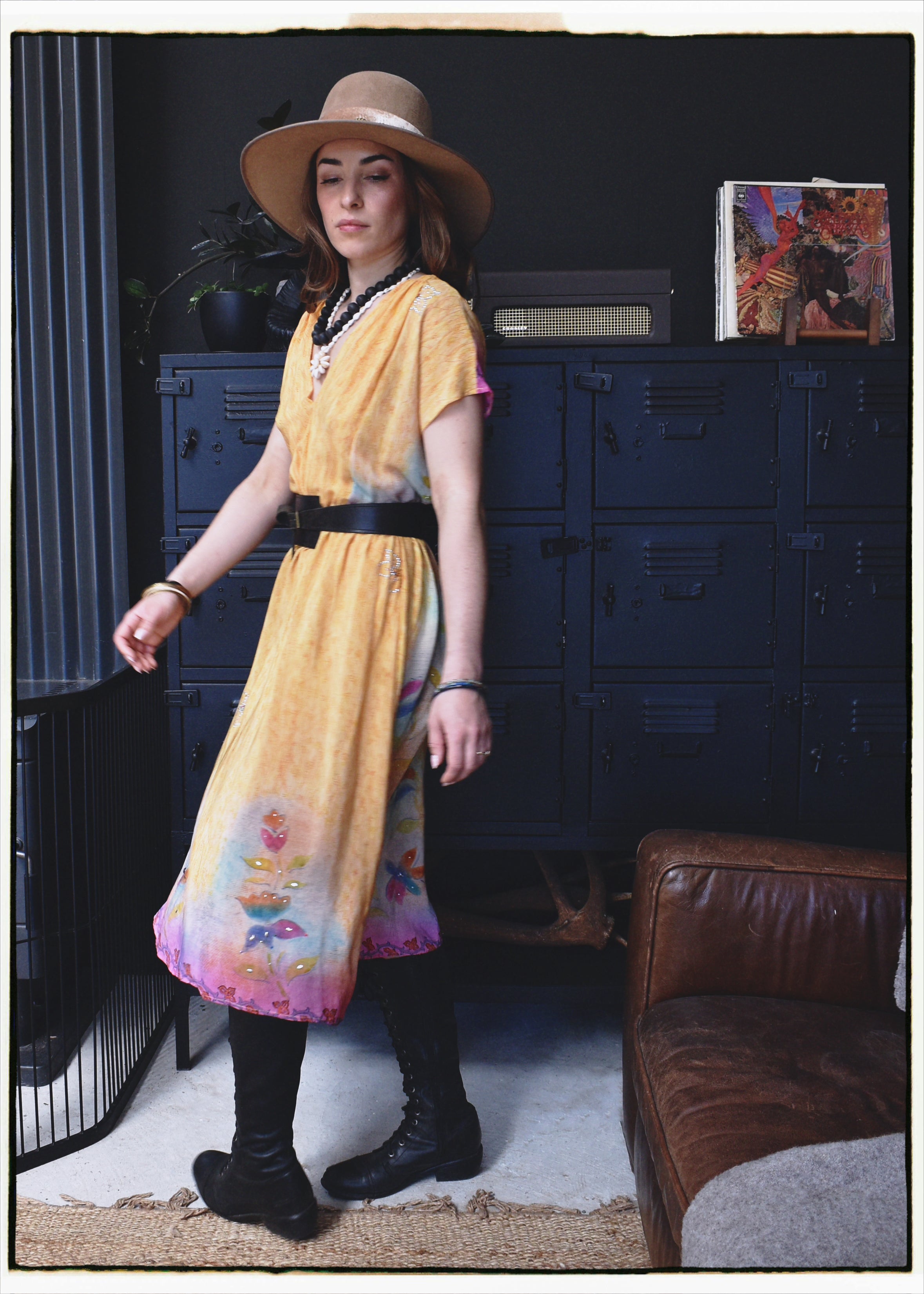 Protea Silk Crepe 1930&
