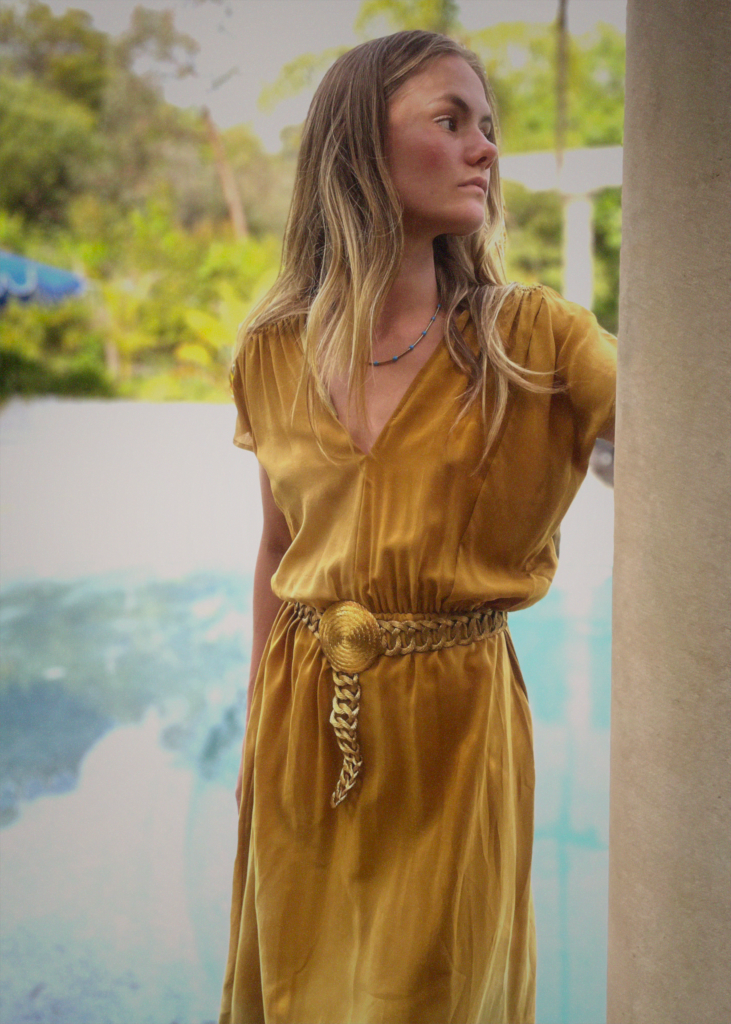 Protea Silk Crepe 1930&