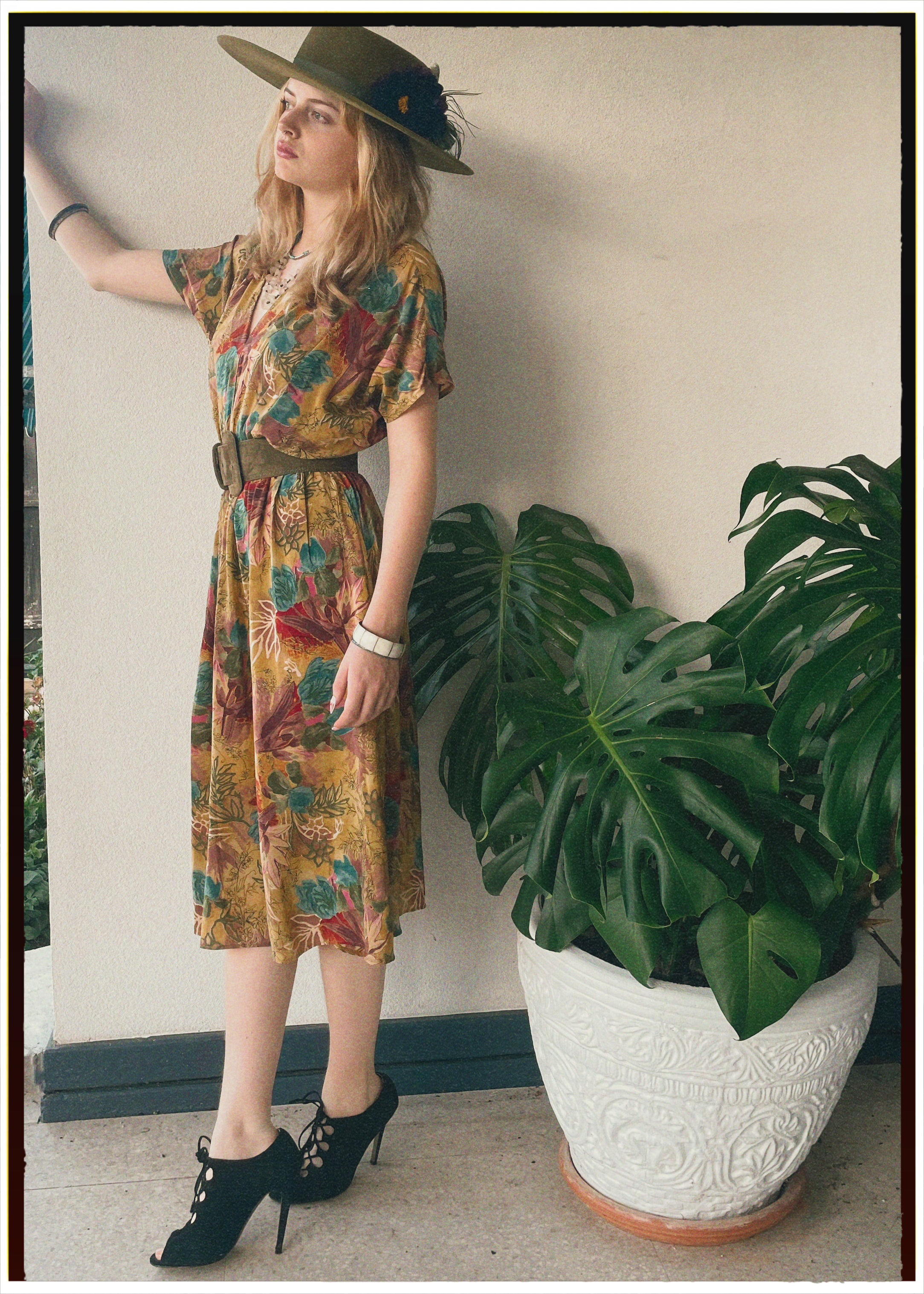 Protea Silk Crepe 1930&
