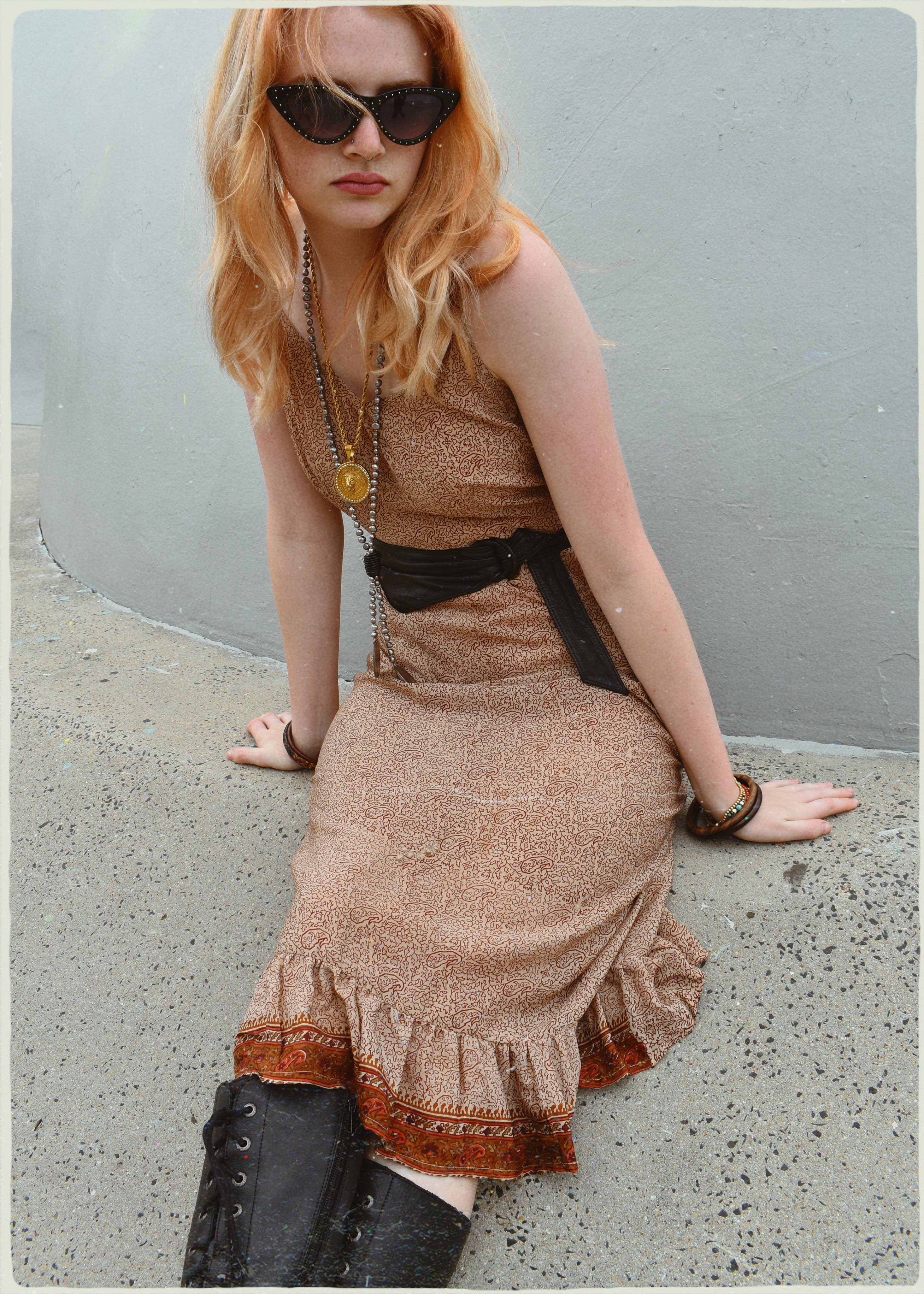 Rumex Silk Slip Dress ~ Sierra S