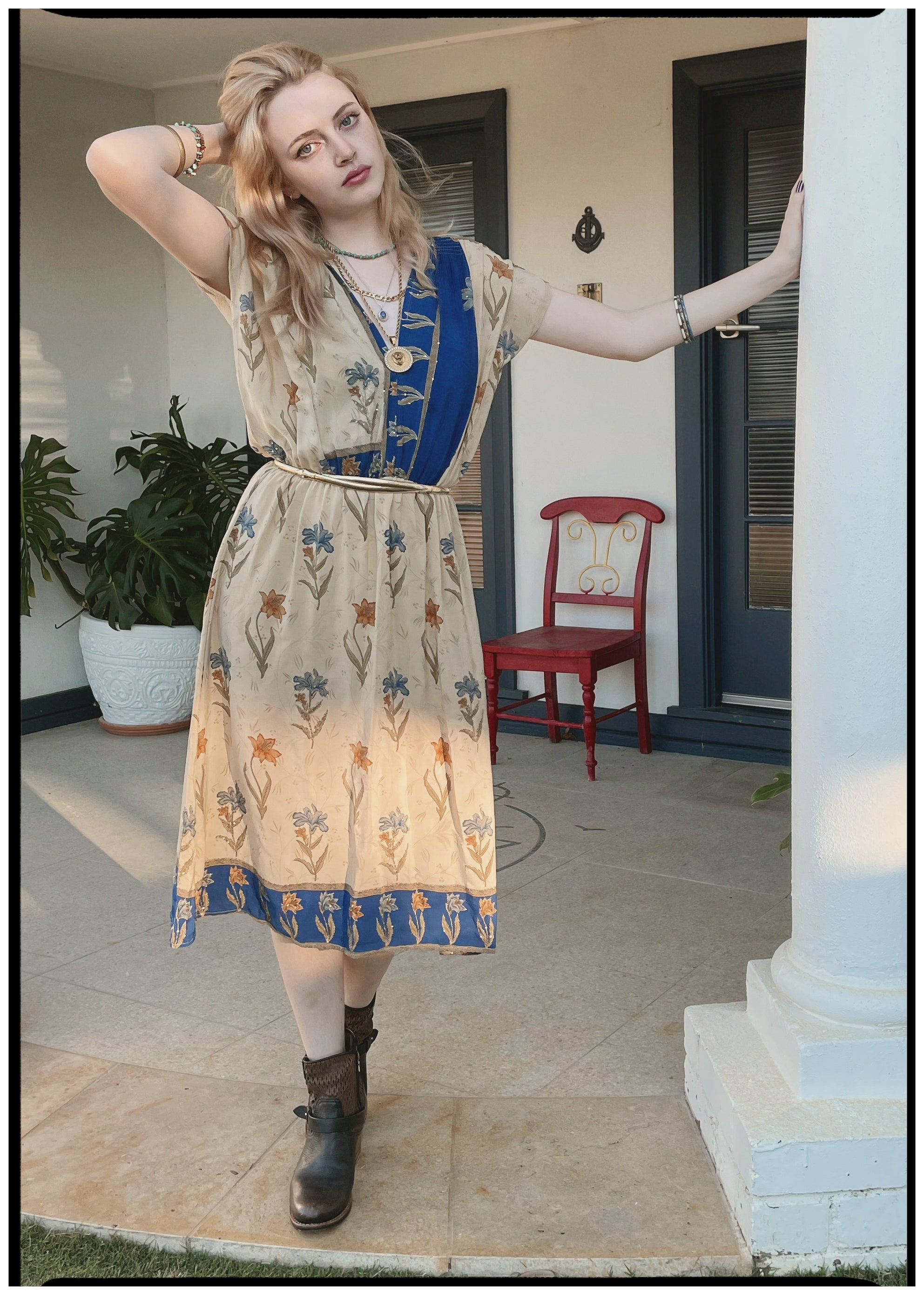 Protea Silk Crepe 1930&