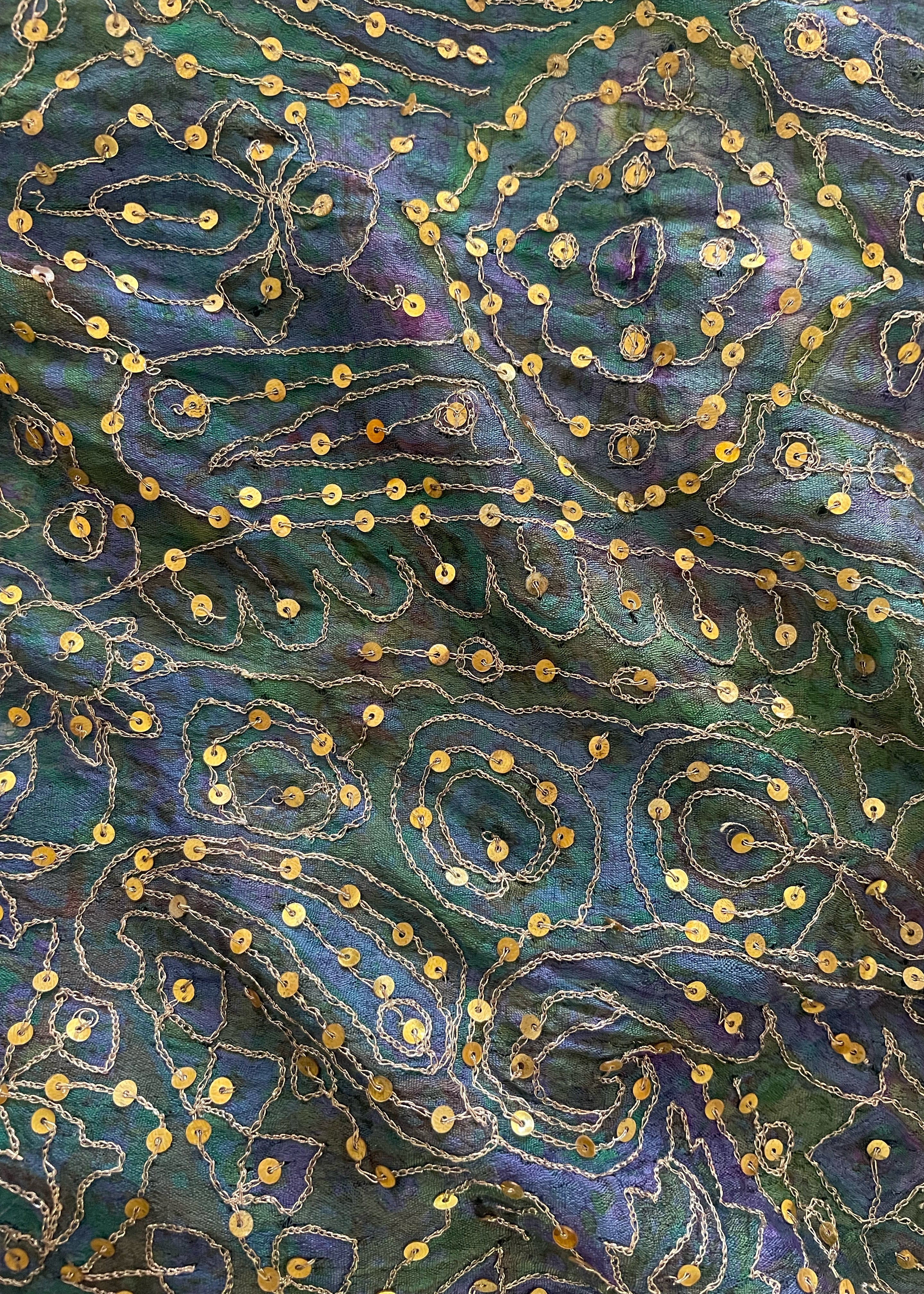 Reseda Silk Crepe Camisole Top ~ Fern XS