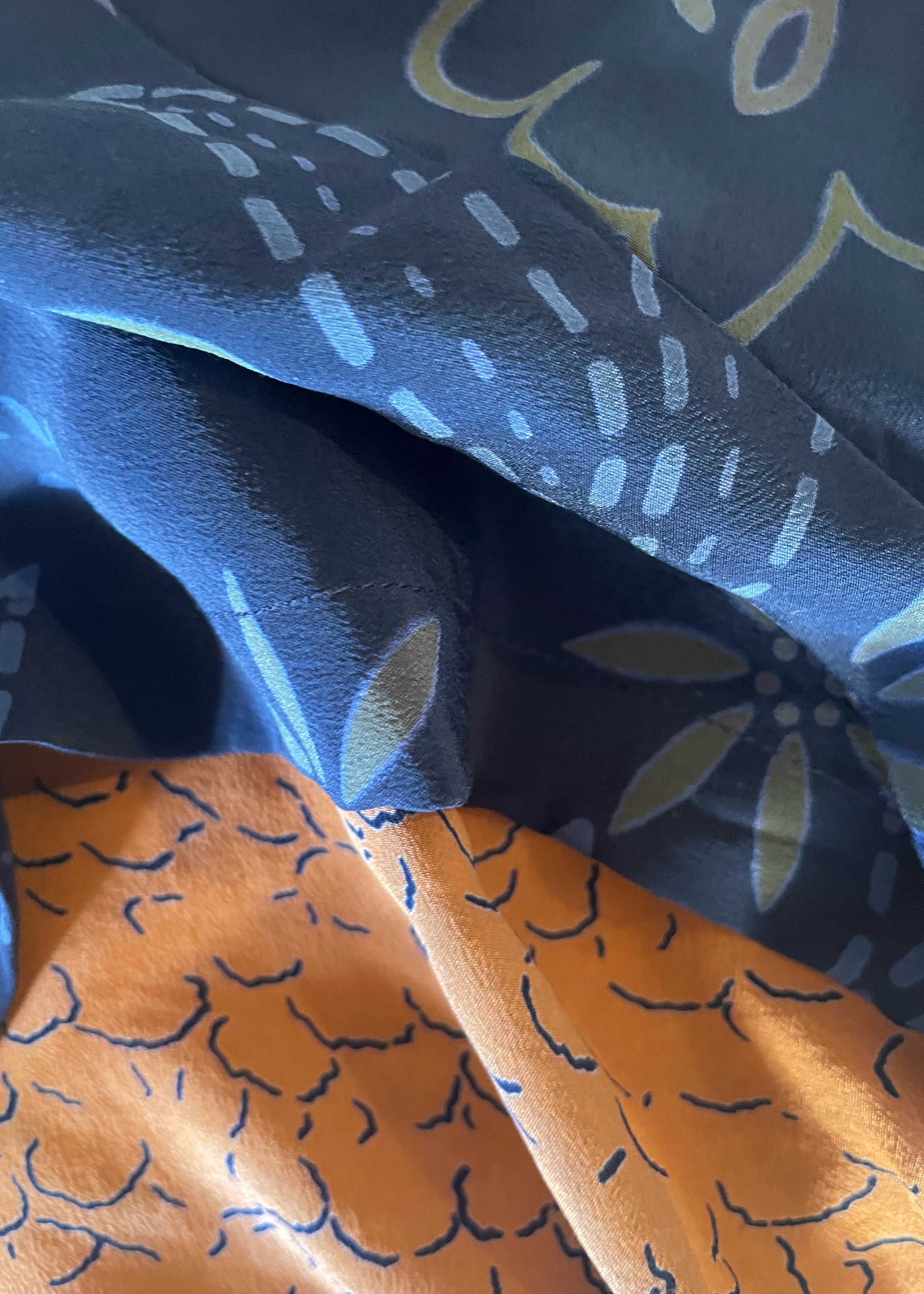 Fumaria Silk Shorts ~ Peachy S