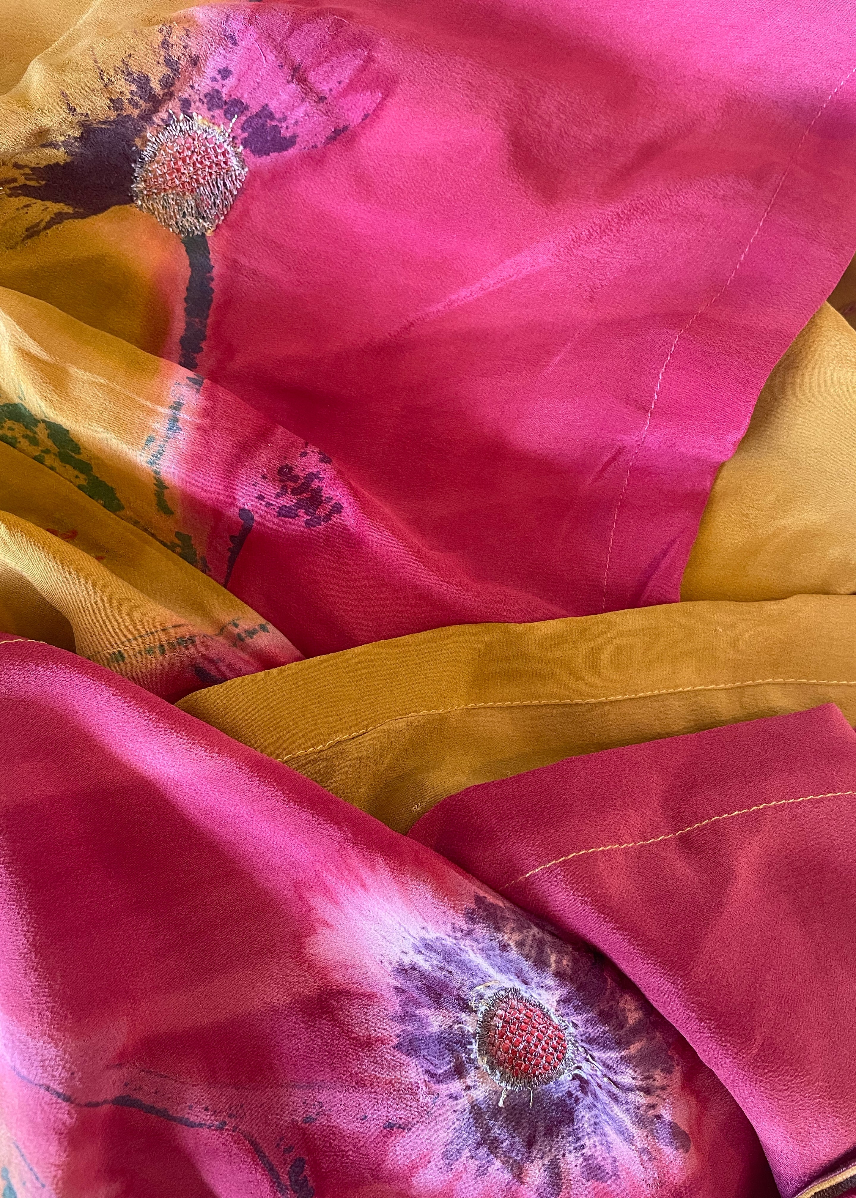 Fumaria Silk Shorts ~ Symphonic S