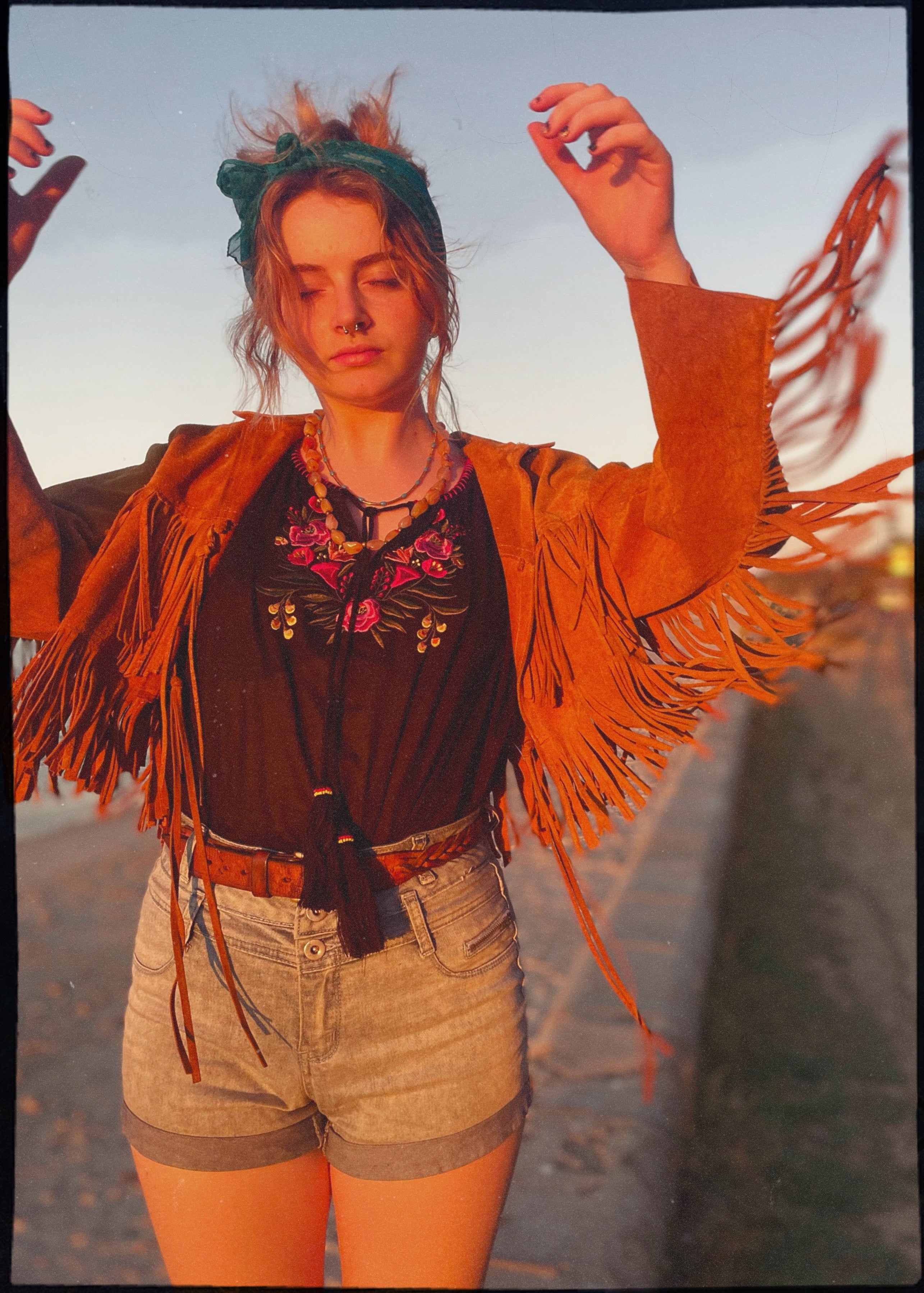 Phool Adini cotton muslin satin trim embroidered peasant blouse top shirt tassels beaded folk vintage bohemian hippy boho chic chasing Unicorns Spell and the gypsy The Outlaw Dame