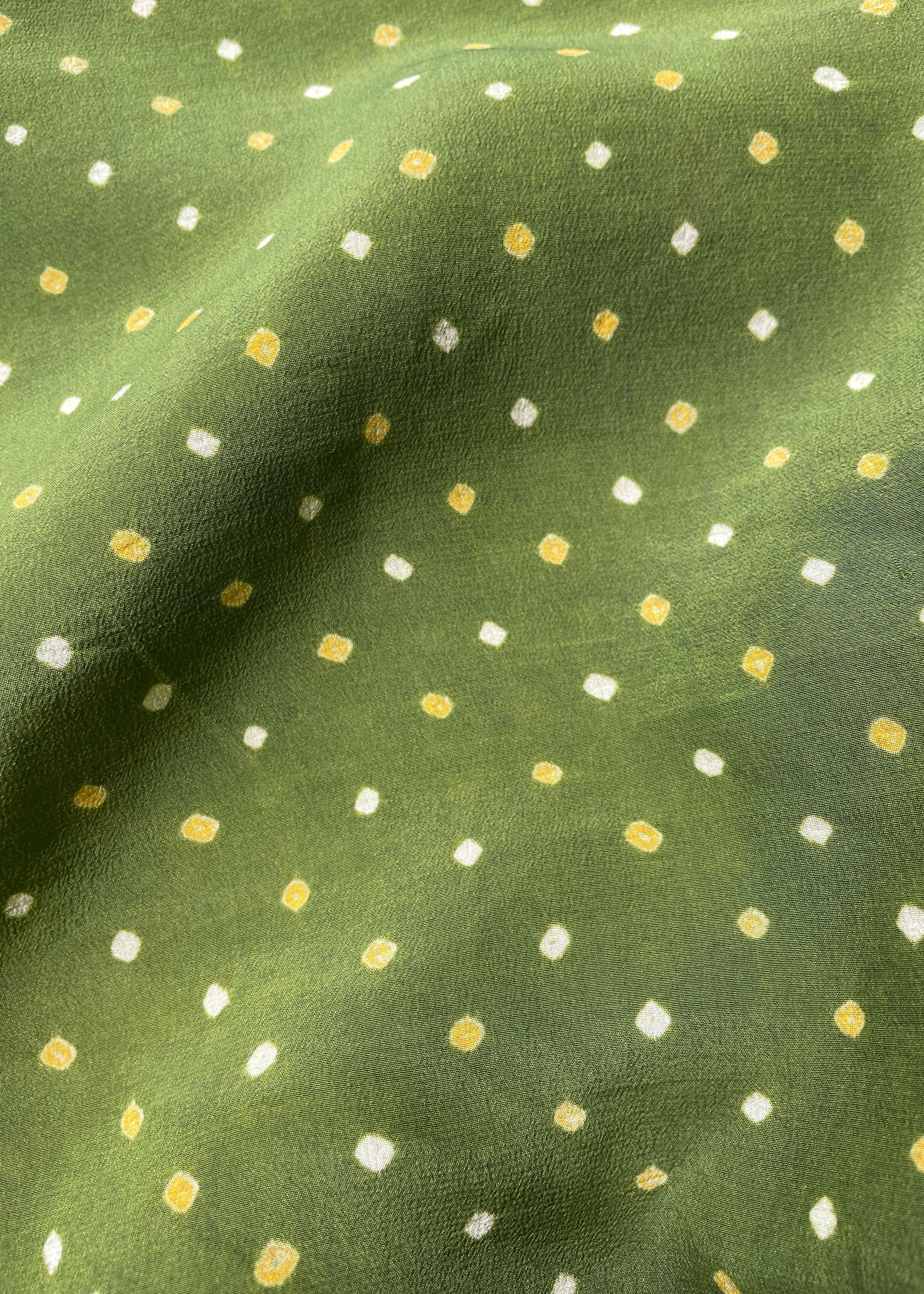 Eustoma Silk Crepe Swing Maxi Dress ~ Courtyard XL