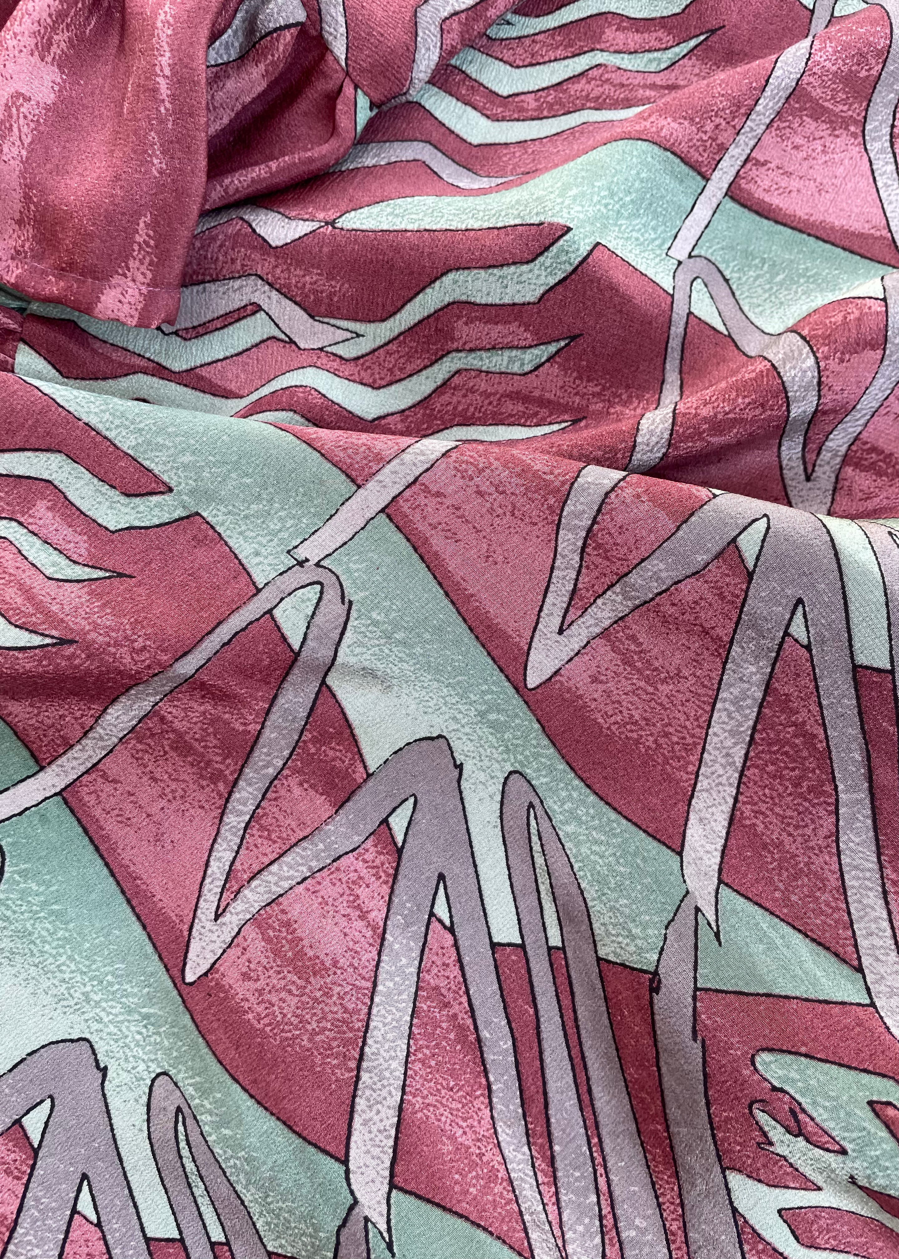 Rumex Silk Slip Dress ~ Russet S & L