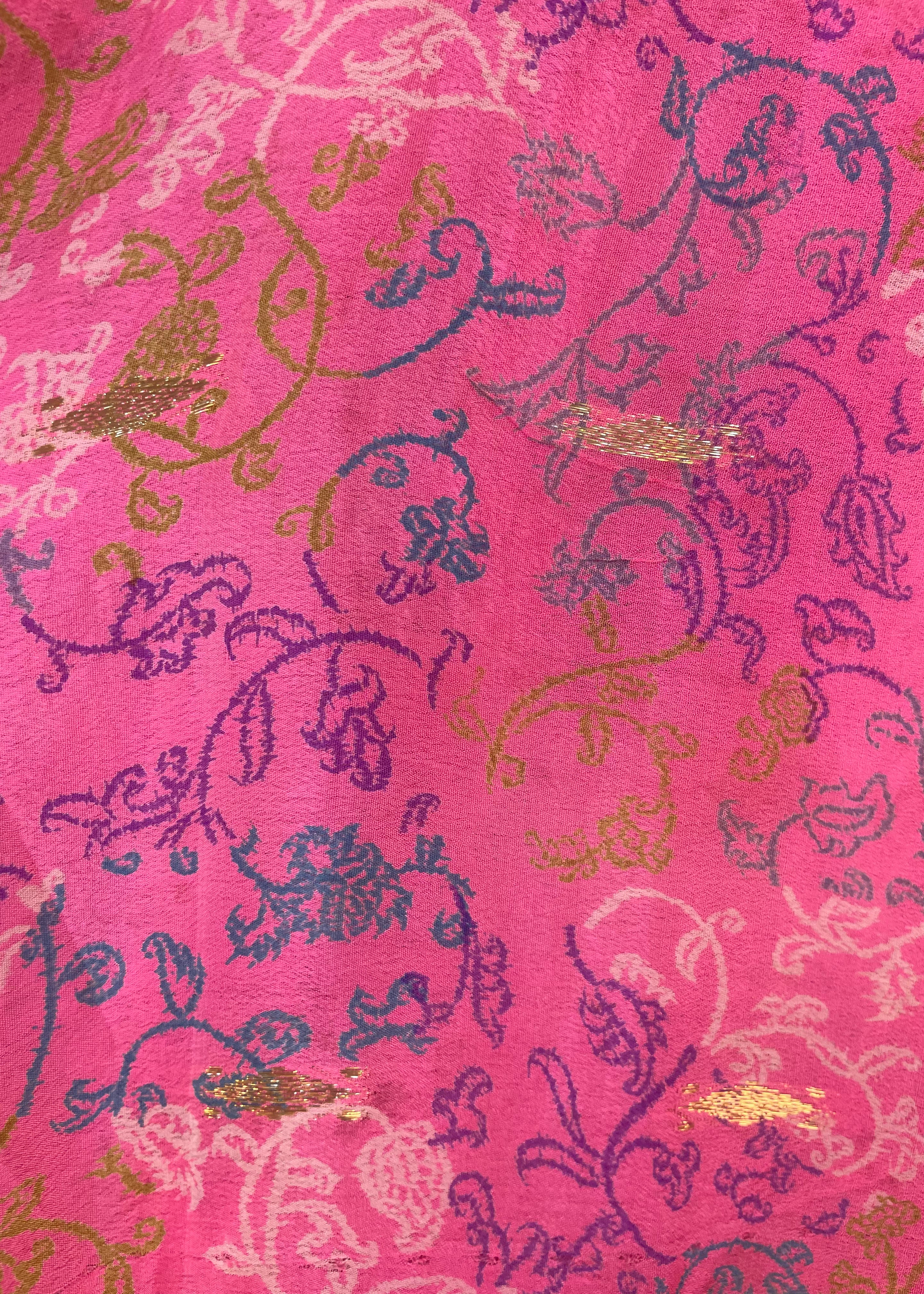 Rumex Silk Slip Dress ~ Azalea XL