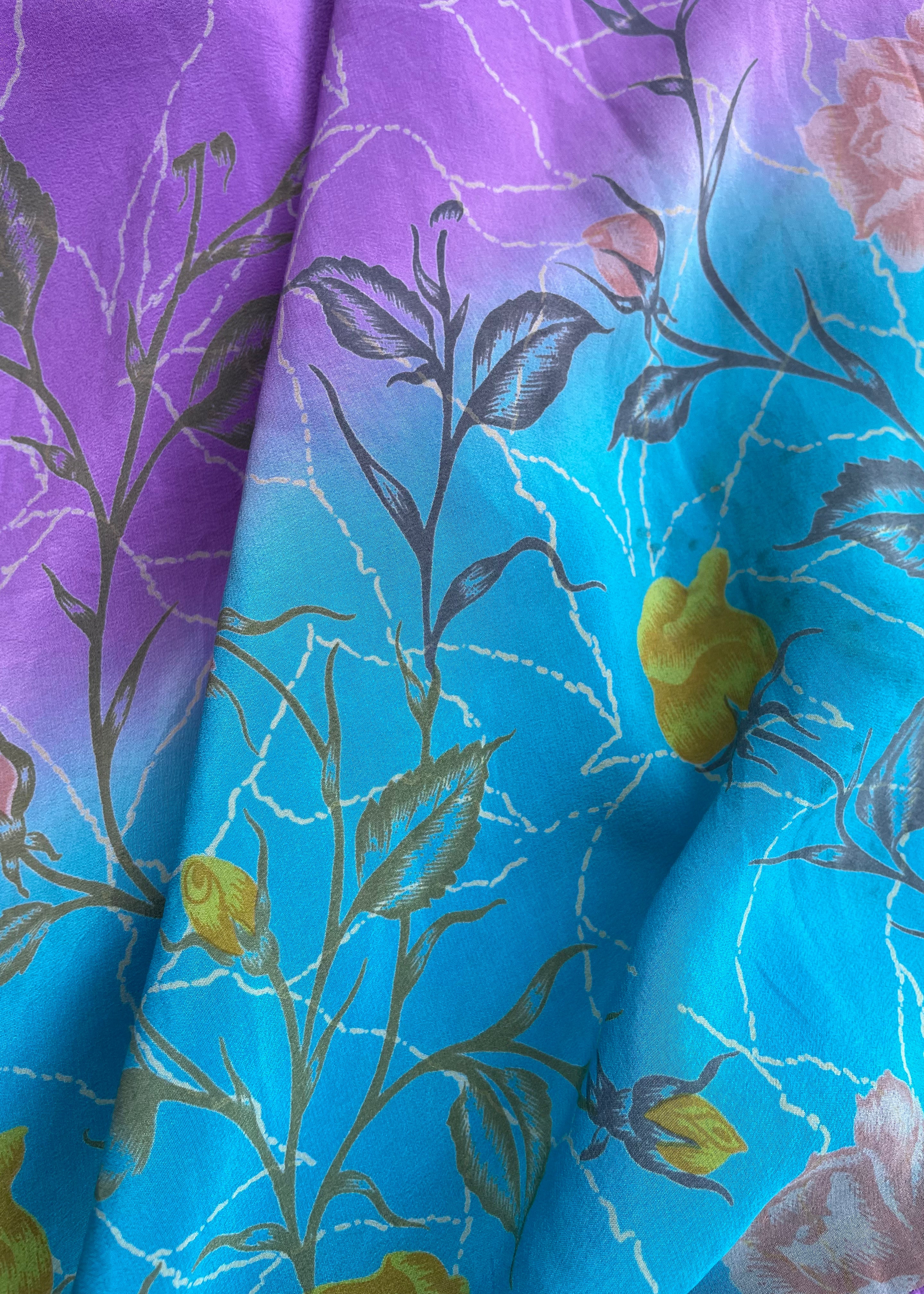 Rumex Silk Slip Dress ~ Liatris XS & XL