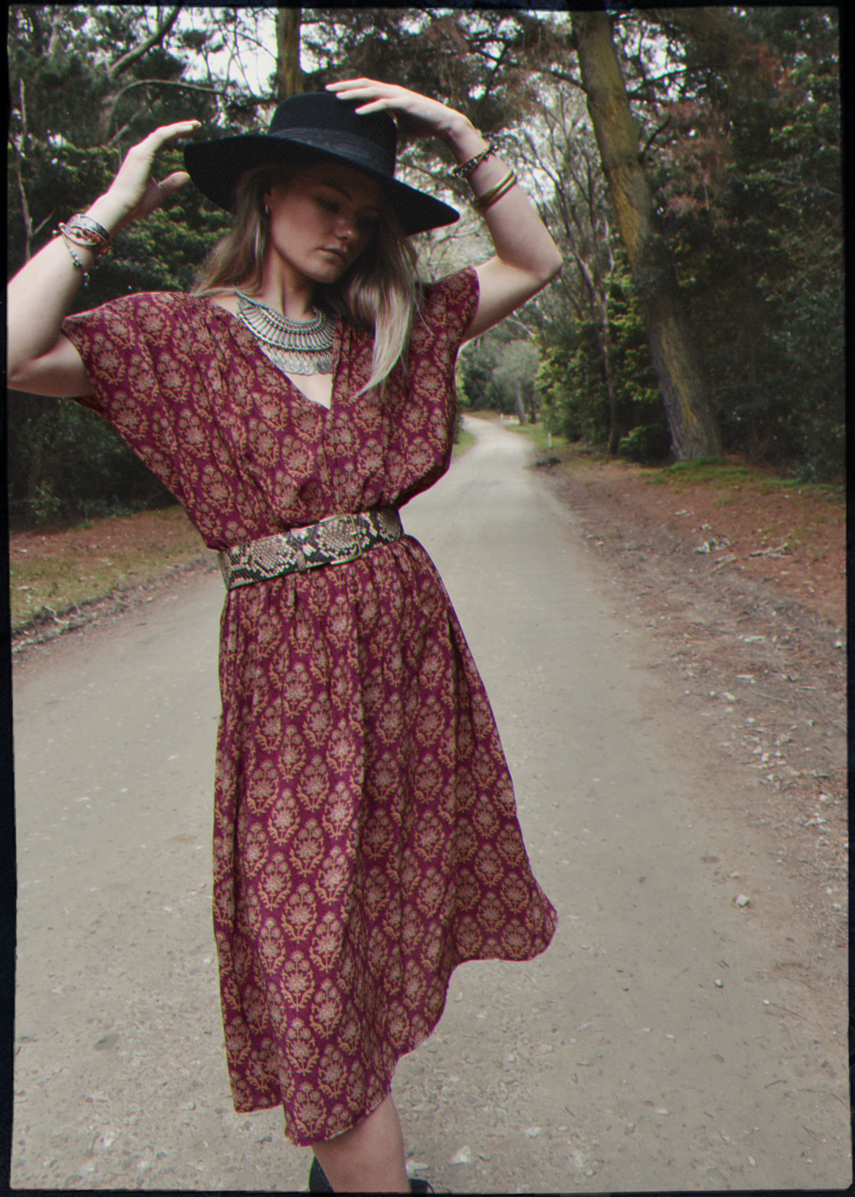 Protea Silk Crepe 1930's Tea Dresses