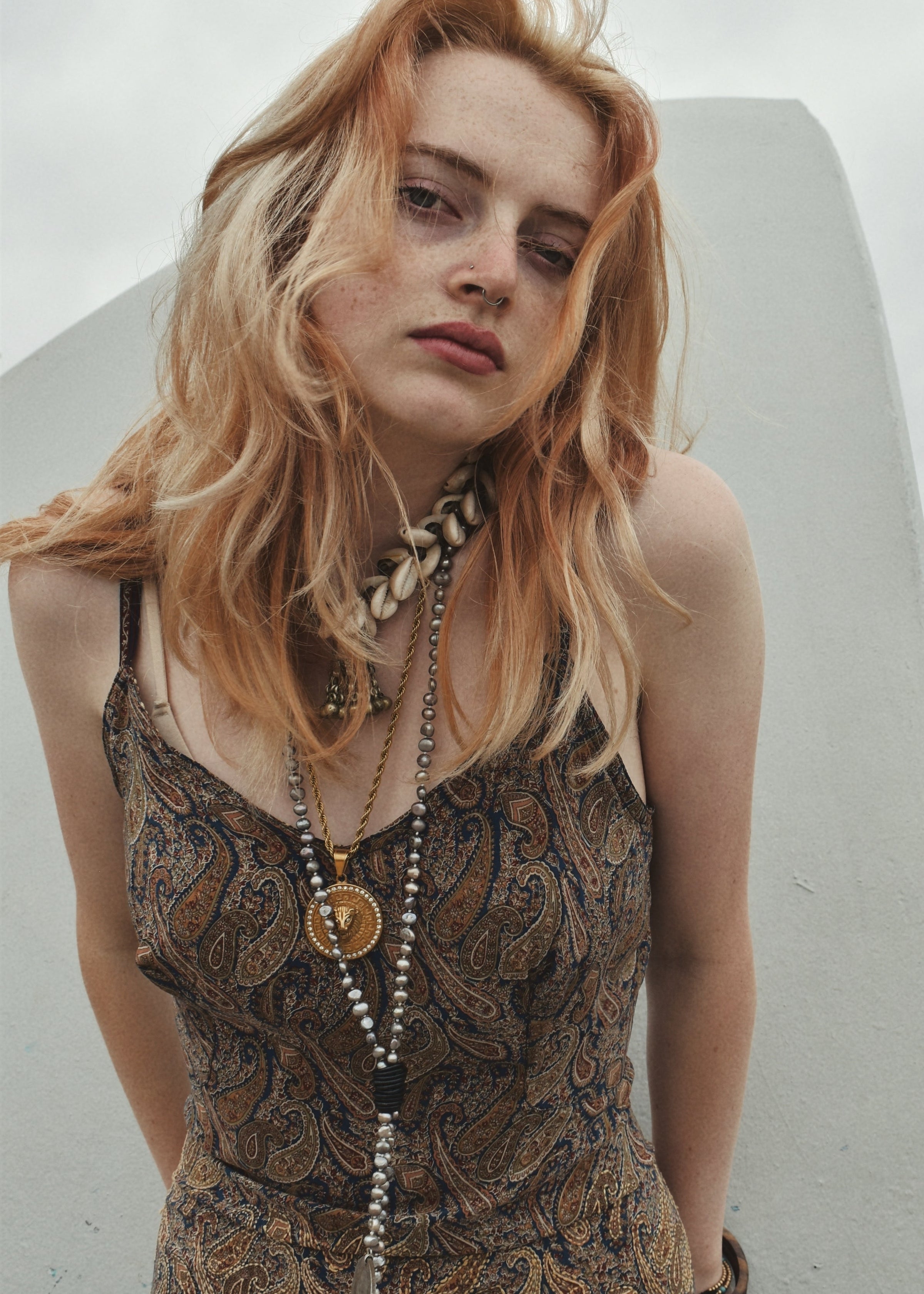 Reseda Silk Crepe Camisole Tops